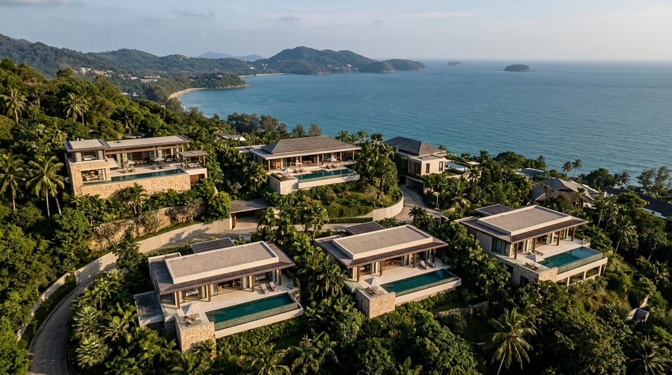 Architectural aerial view
