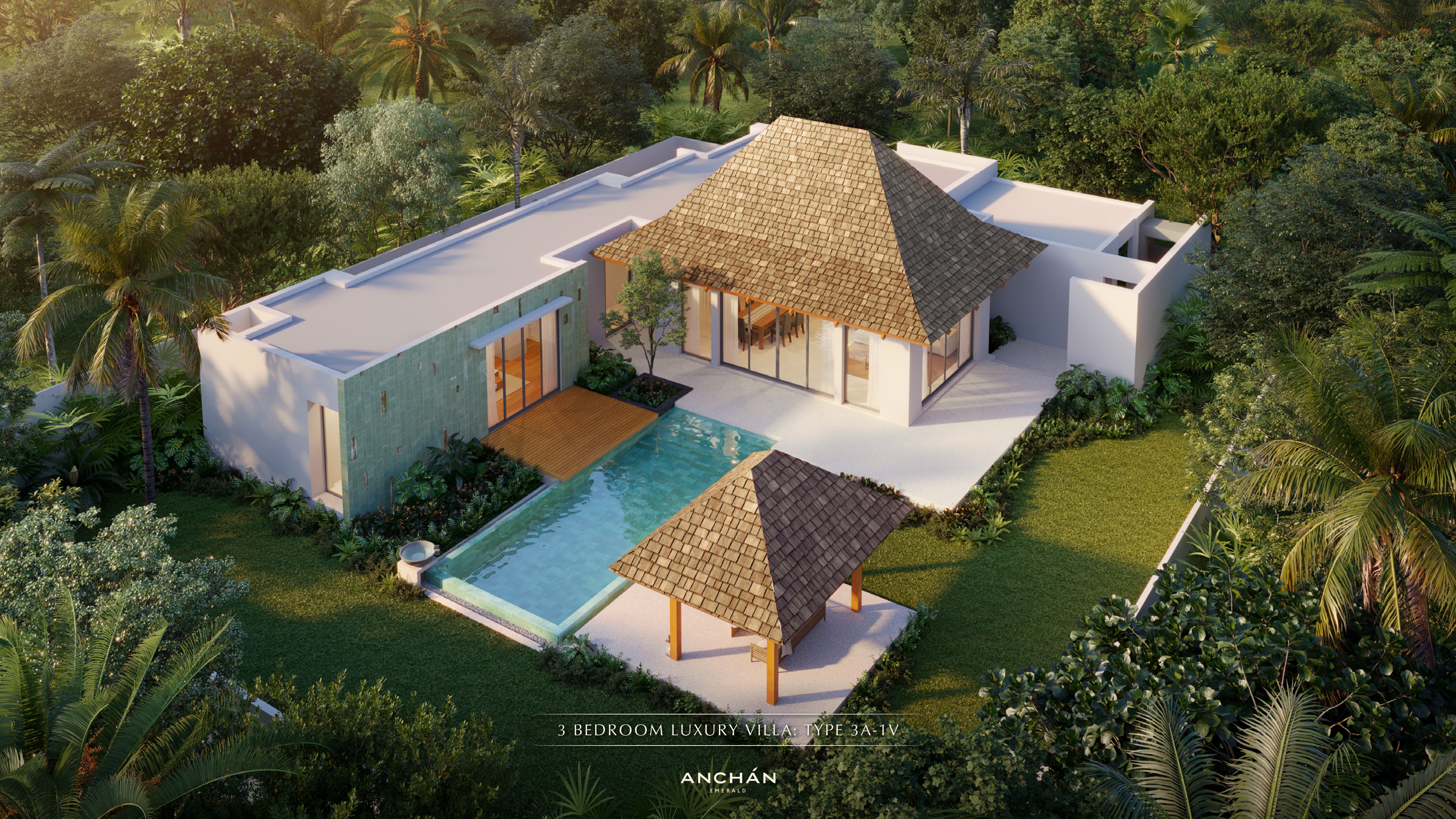 3 Bedroom Luxury Villa: Typ 3A-1V