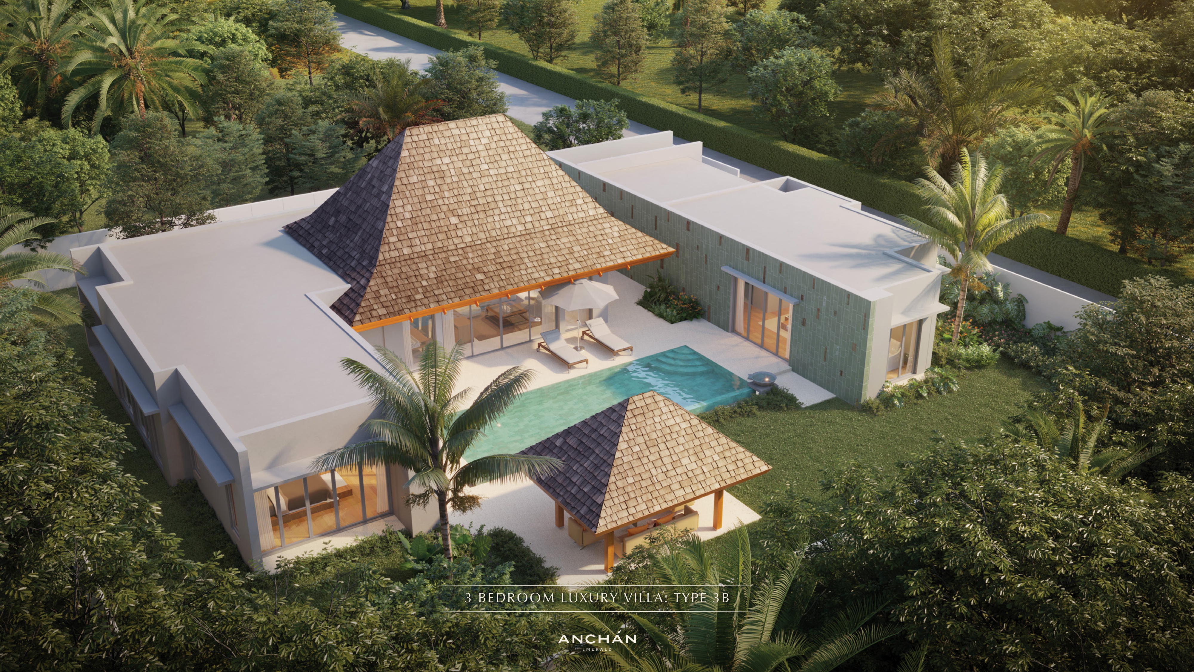 Exclusive 3-Bedroom Pool Villa at Anchan Villas – Type 3B
