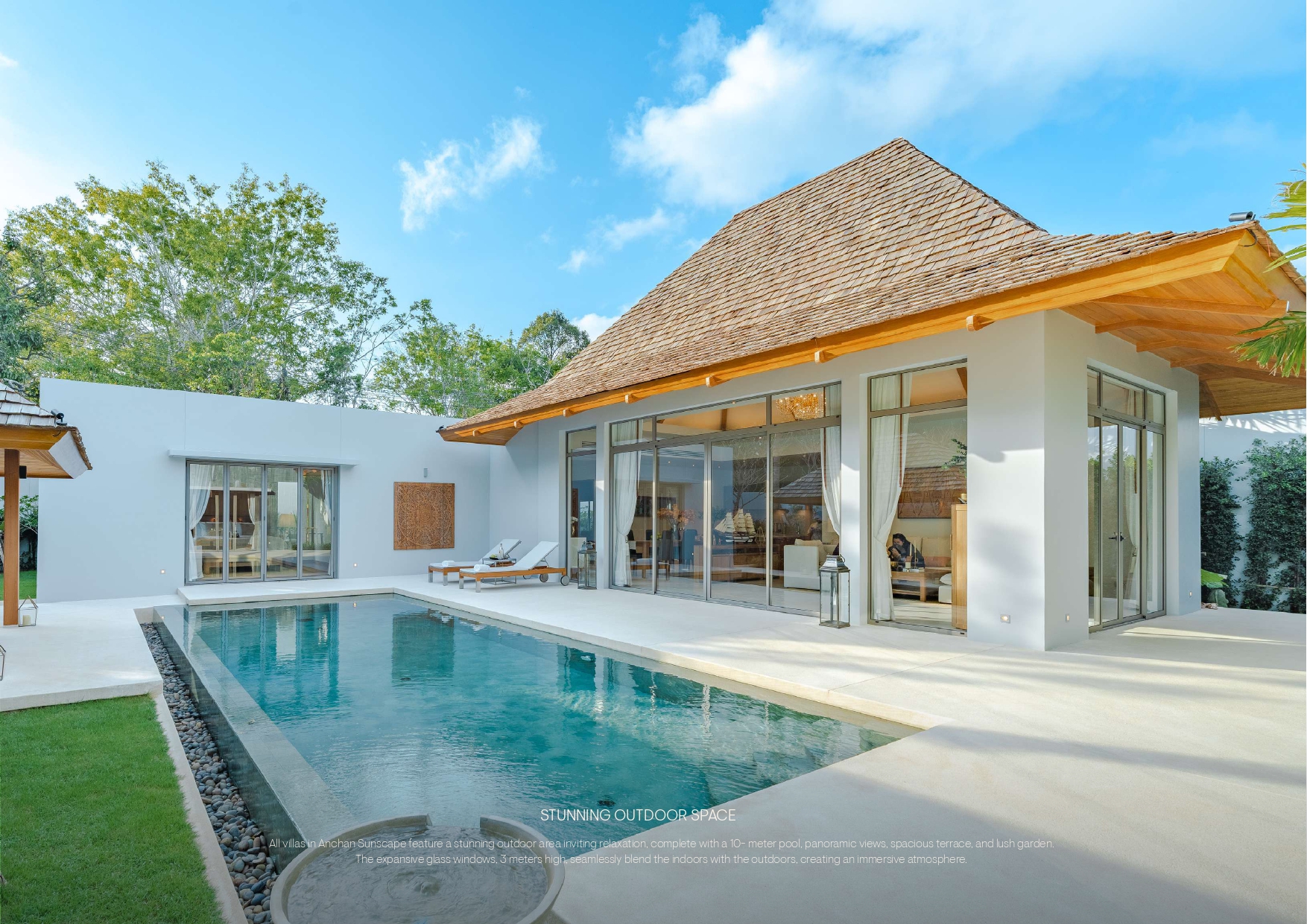 Elegant 3-Bedroom Pool Villa: Type 3A-1 at Anchan Sunscape
