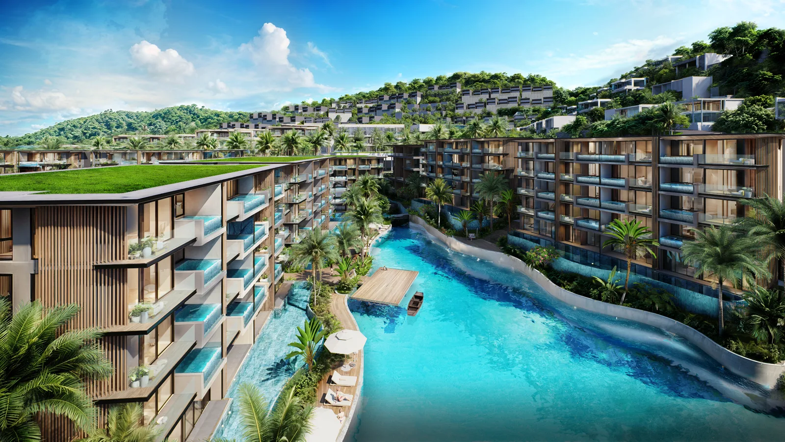 1-bedroom condo, 44 sqm