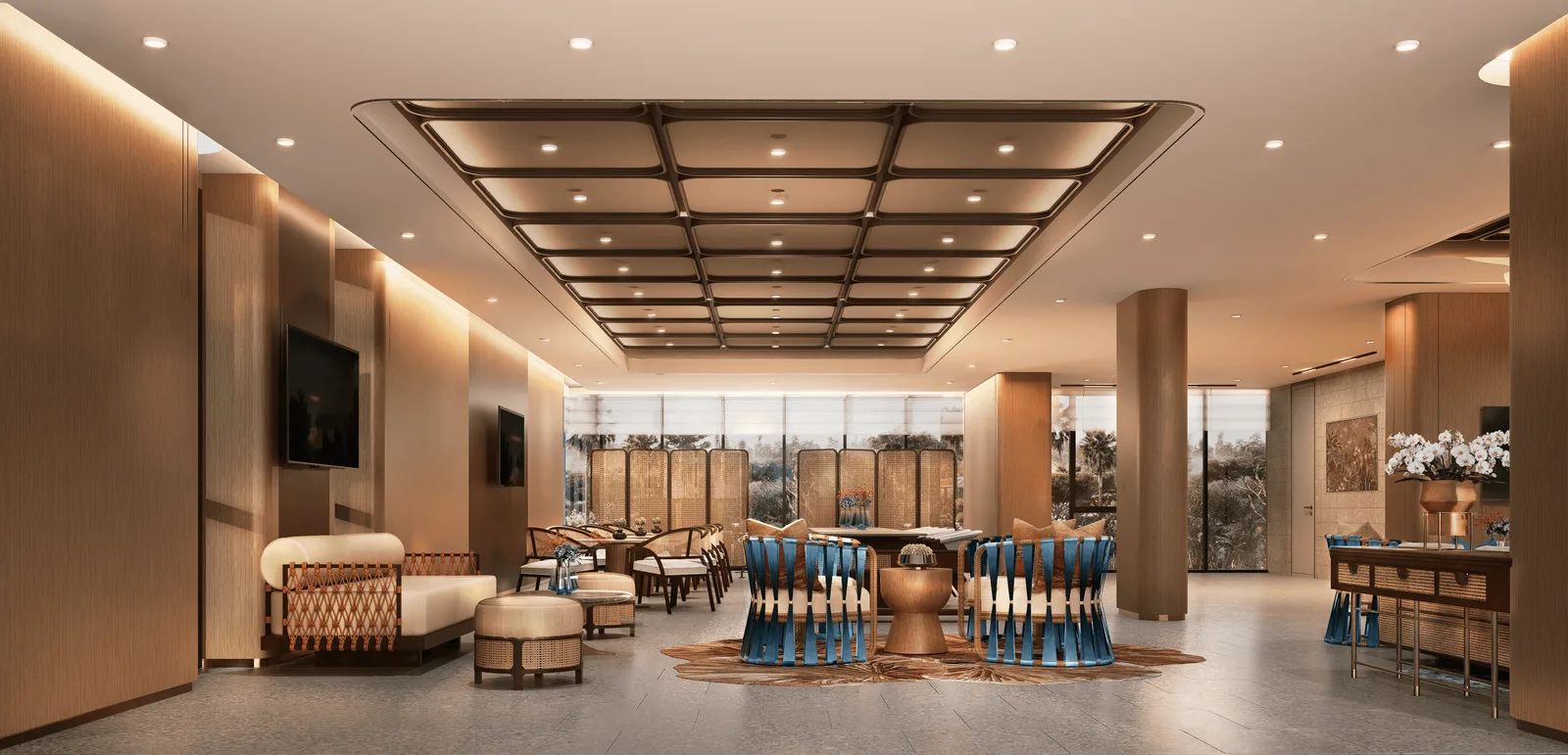 1-bedroom condo, 44 sqm
