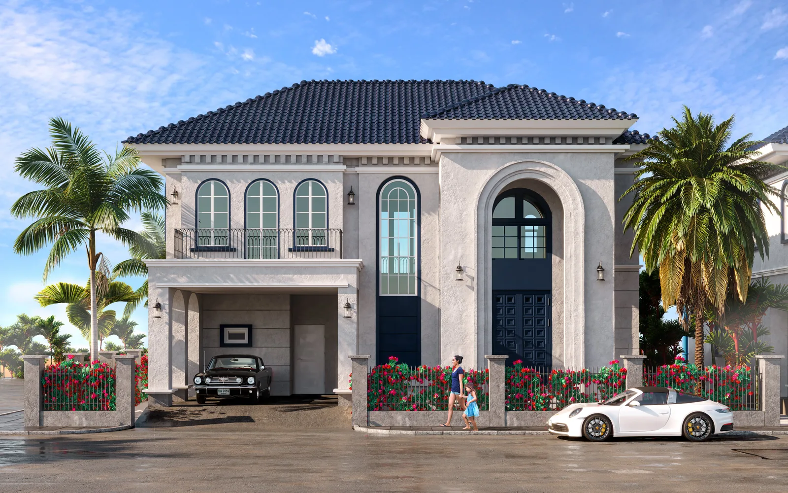 3-bedroom villa, 370 sqm