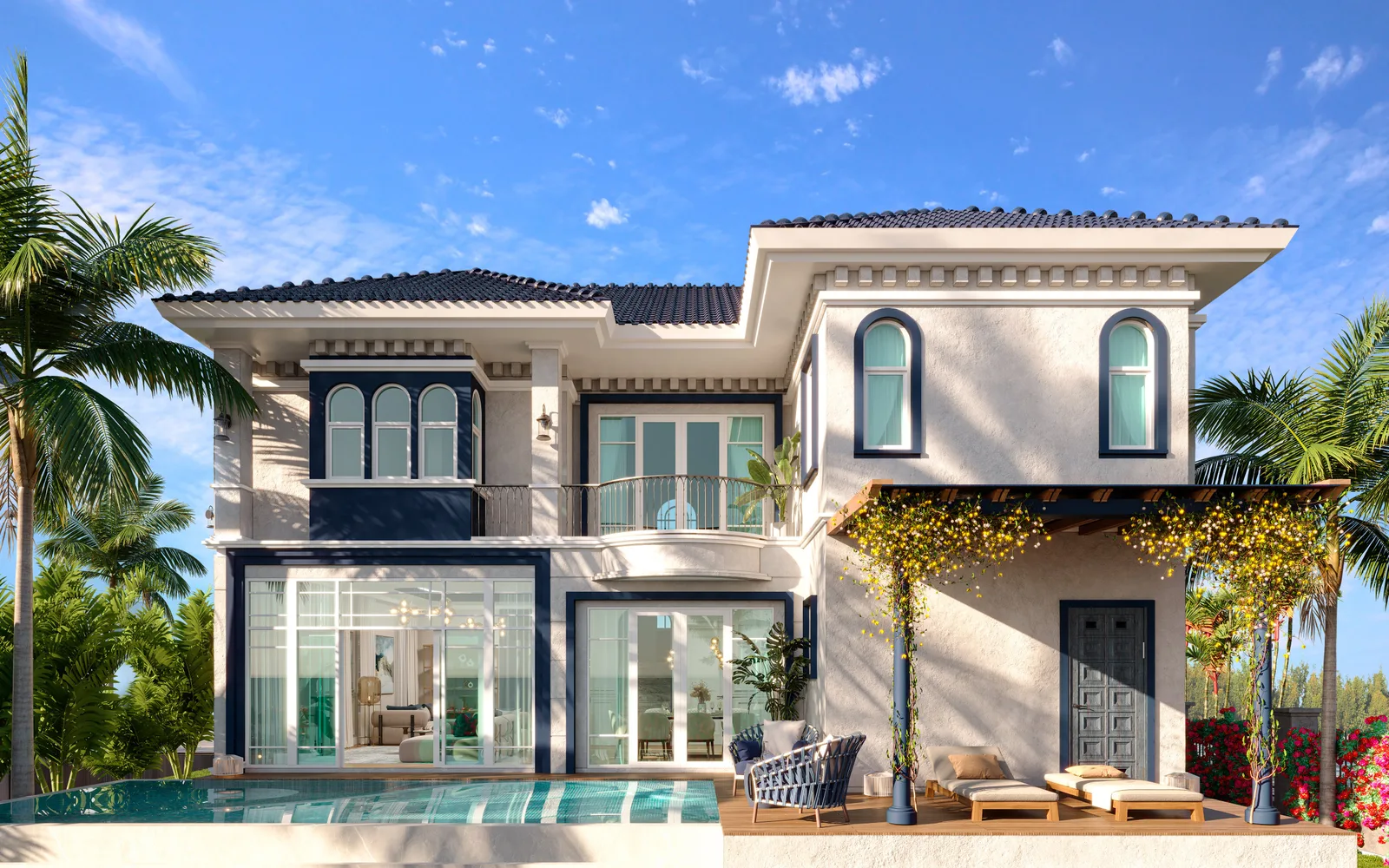 3-bedroom villa, 370 sqm
