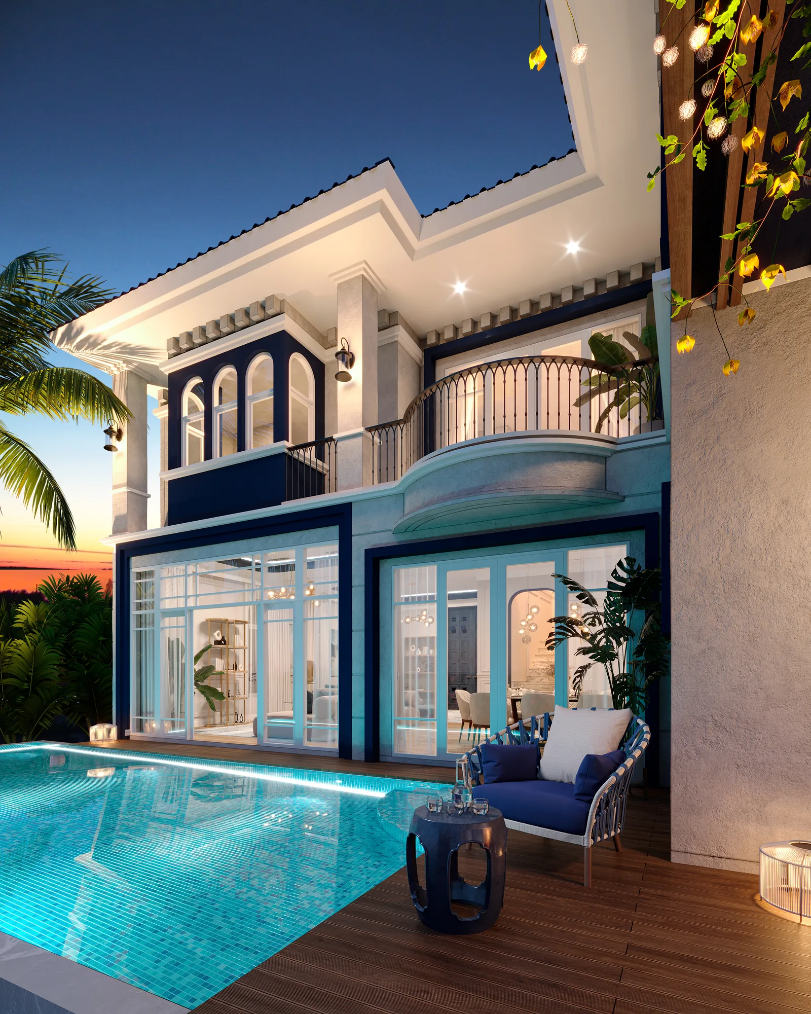3-bedroom villa, 370 sqm