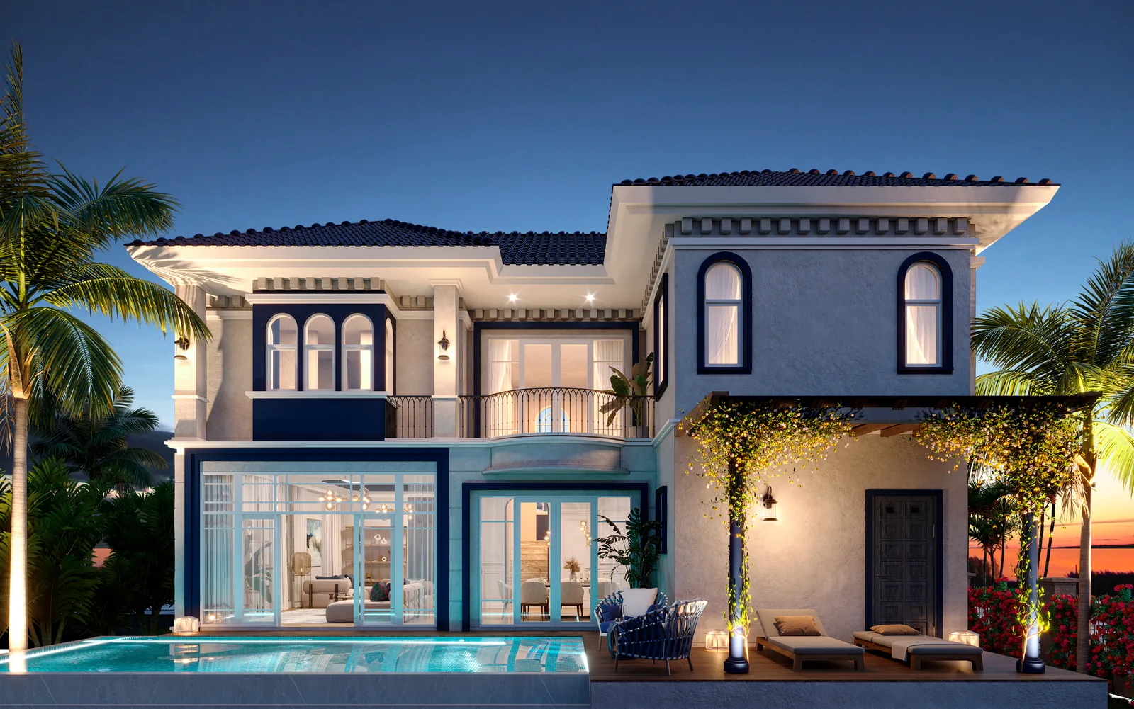 3-bedroom villa, 370 sqm