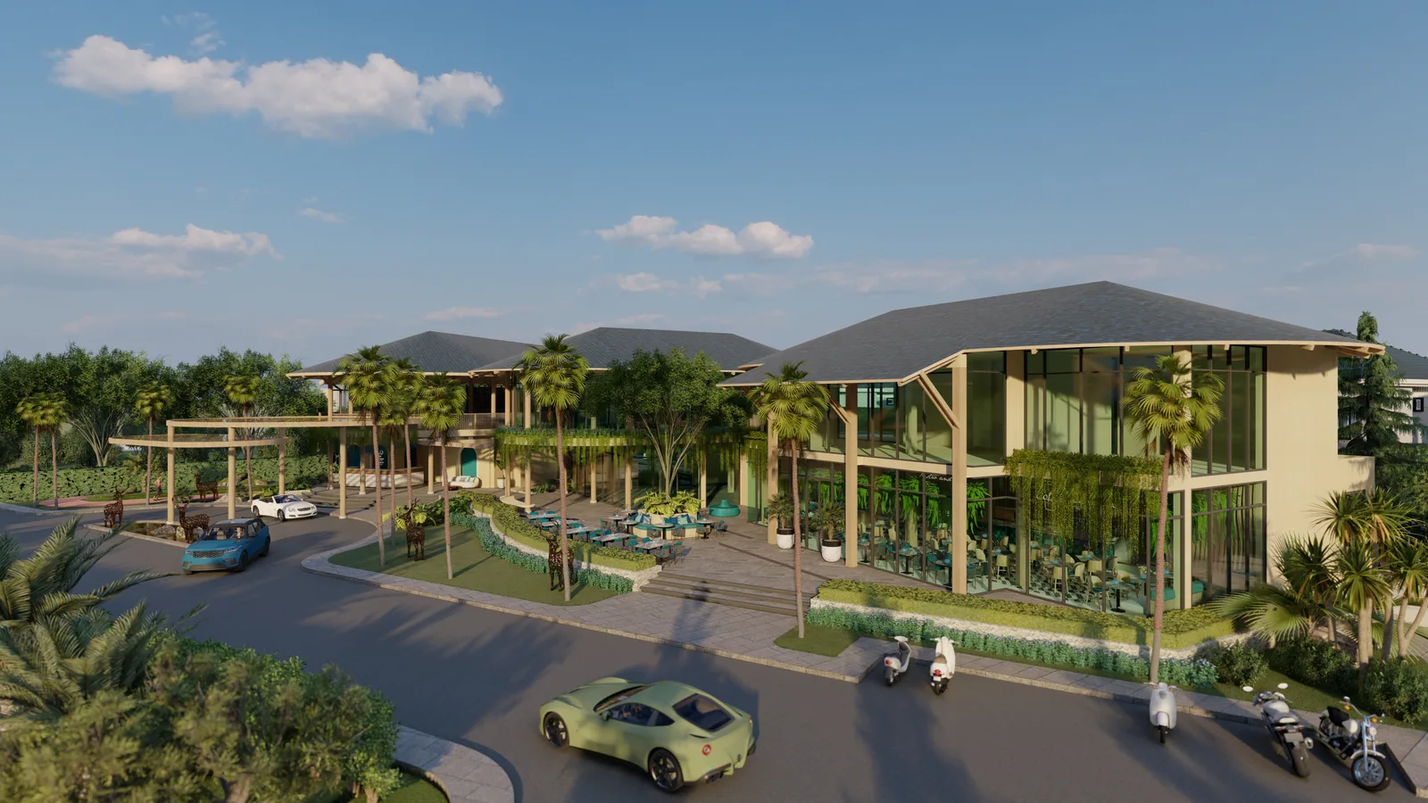 3-bedroom villa, 370 sqm