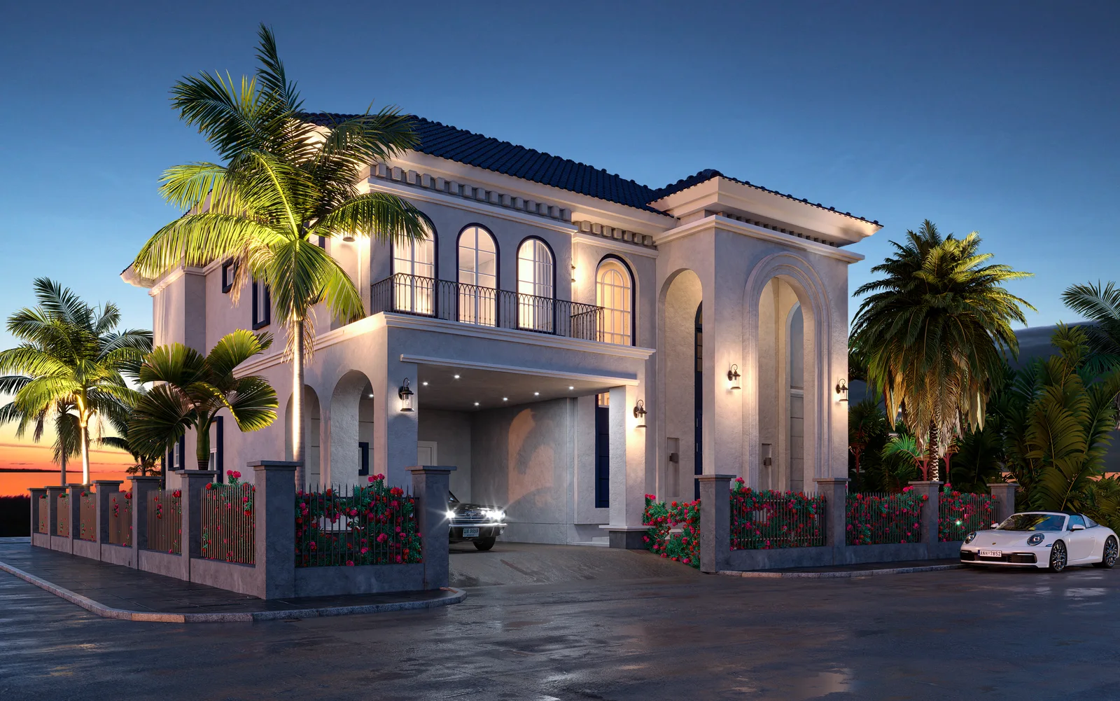 3-bedroom villa, 370 sqm