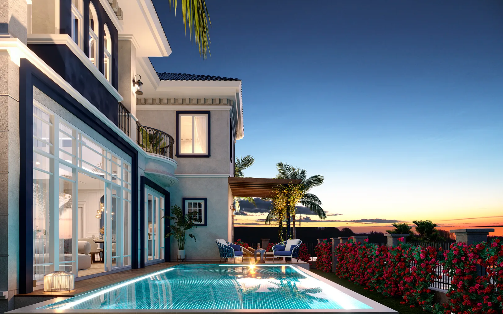 3-bedroom villa, 370 sqm