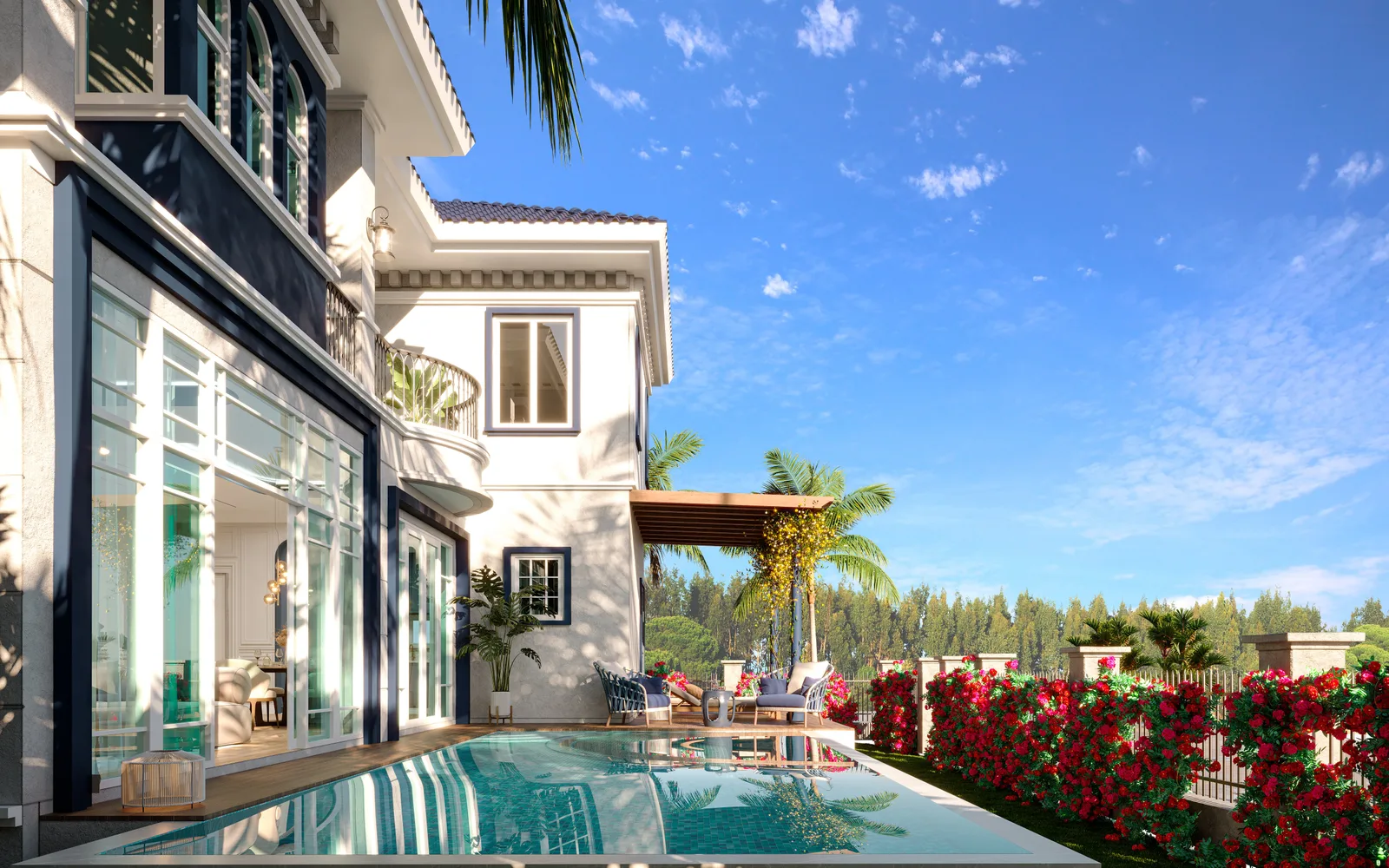 3-bedroom villa, 370 sqm