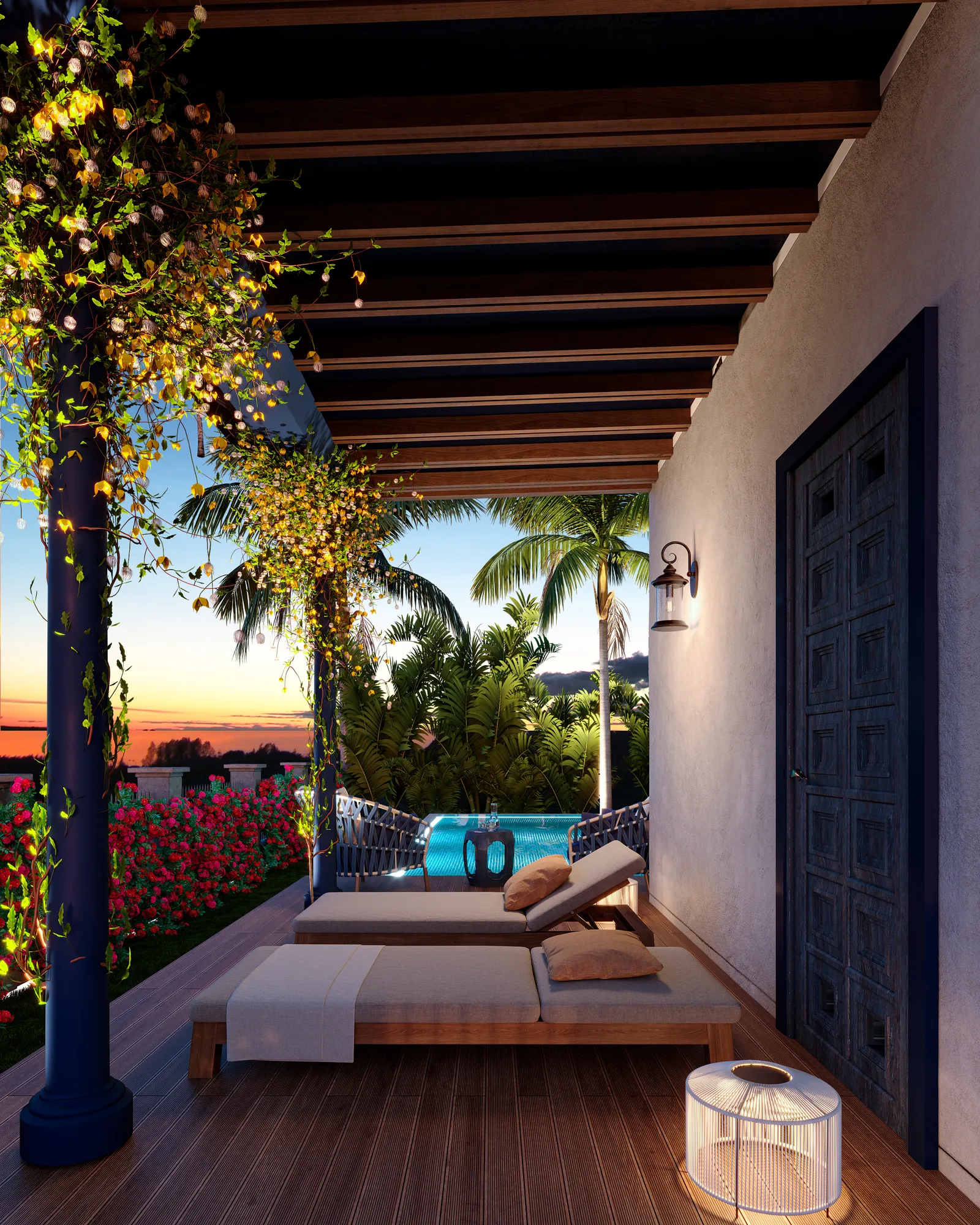 3-bedroom villa, 370 sqm