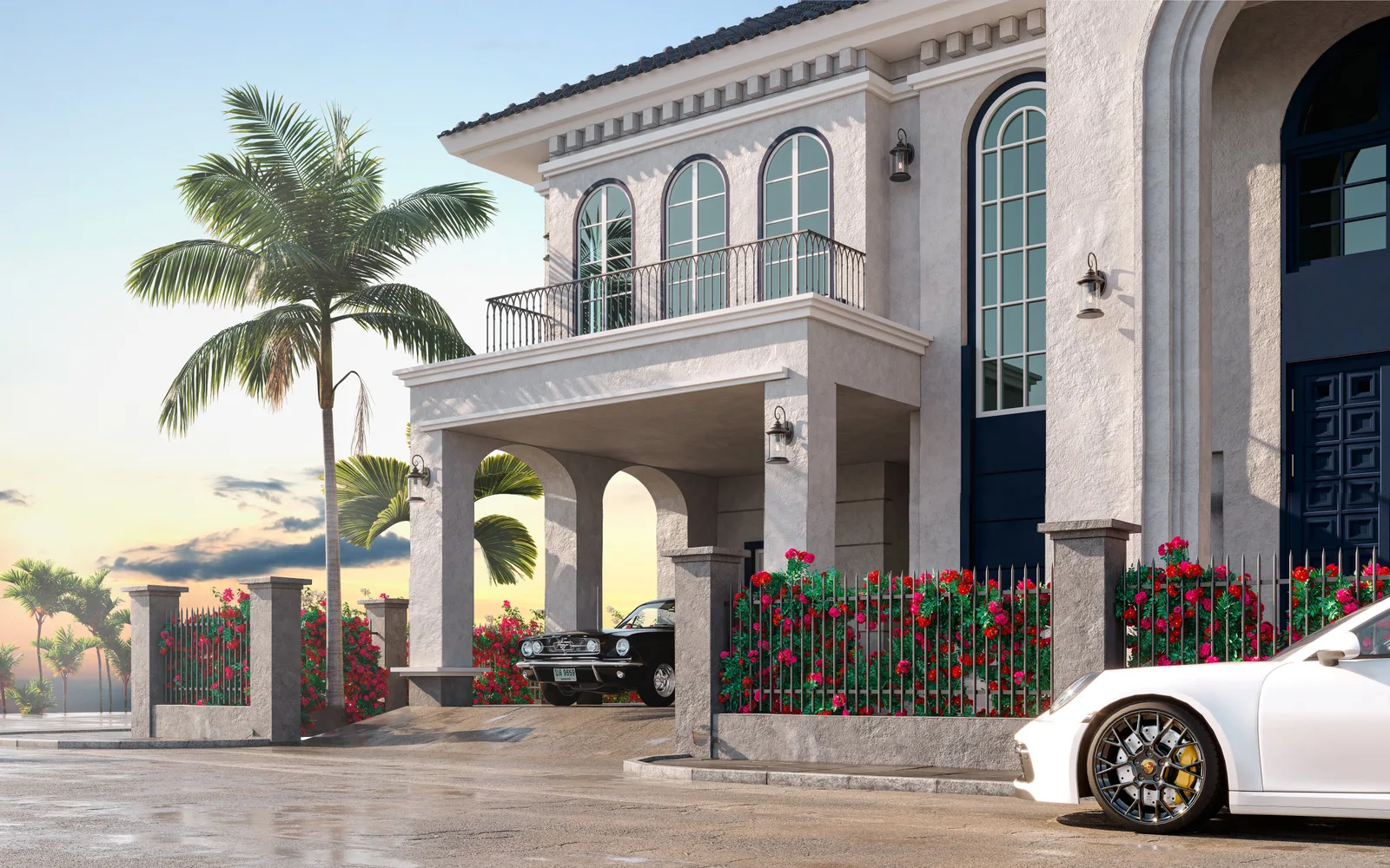 3-bedroom villa, 370 sqm