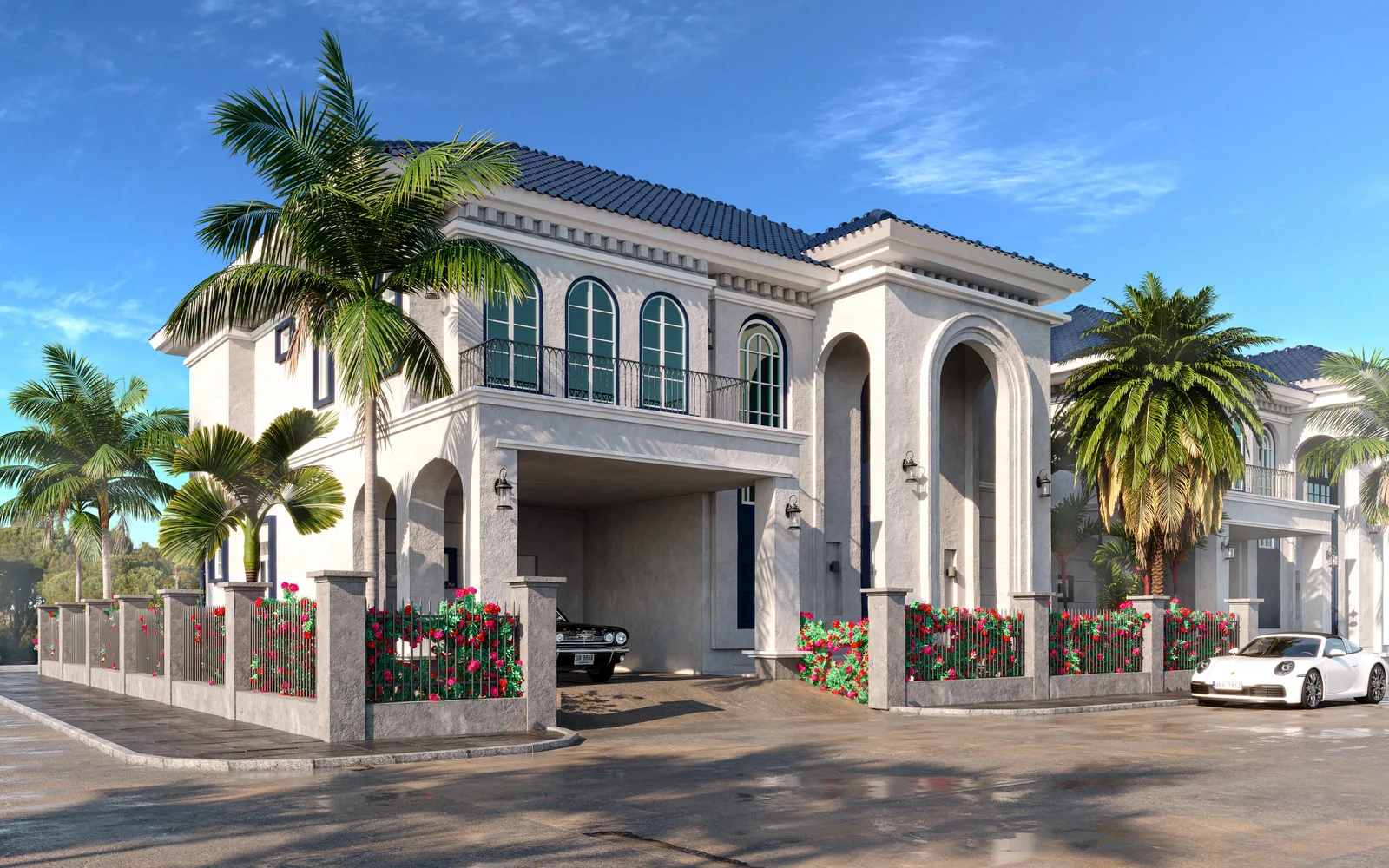 3-bedroom villa, 370 sqm