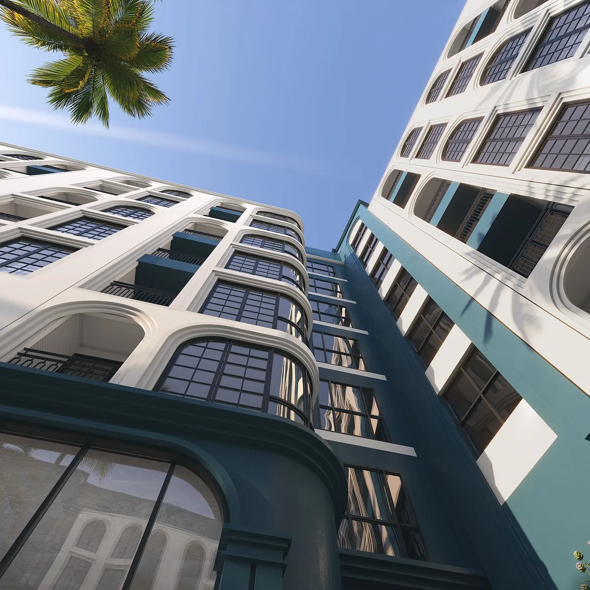 1-bedroom condo, 38 sqm