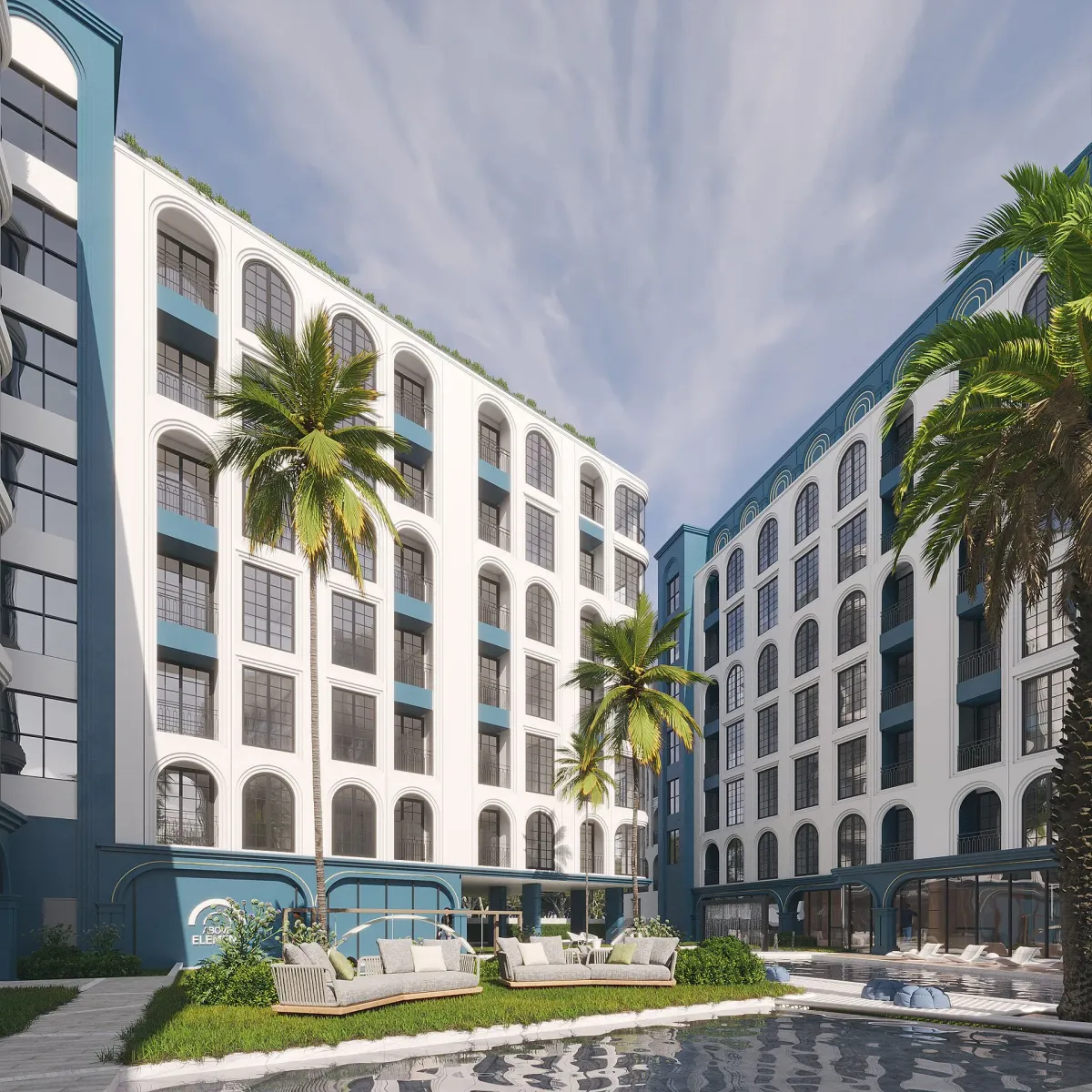 1-bedroom condo, 38 sqm