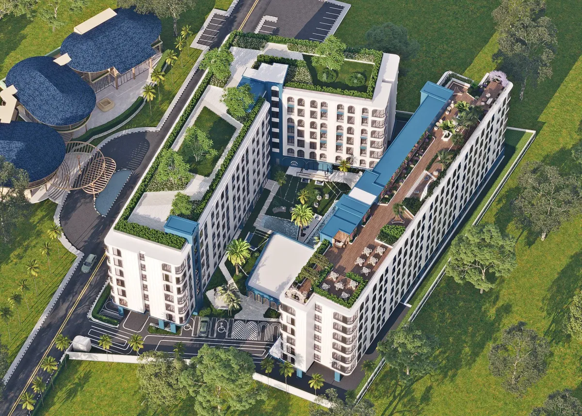 1-bedroom condo, 38 sqm