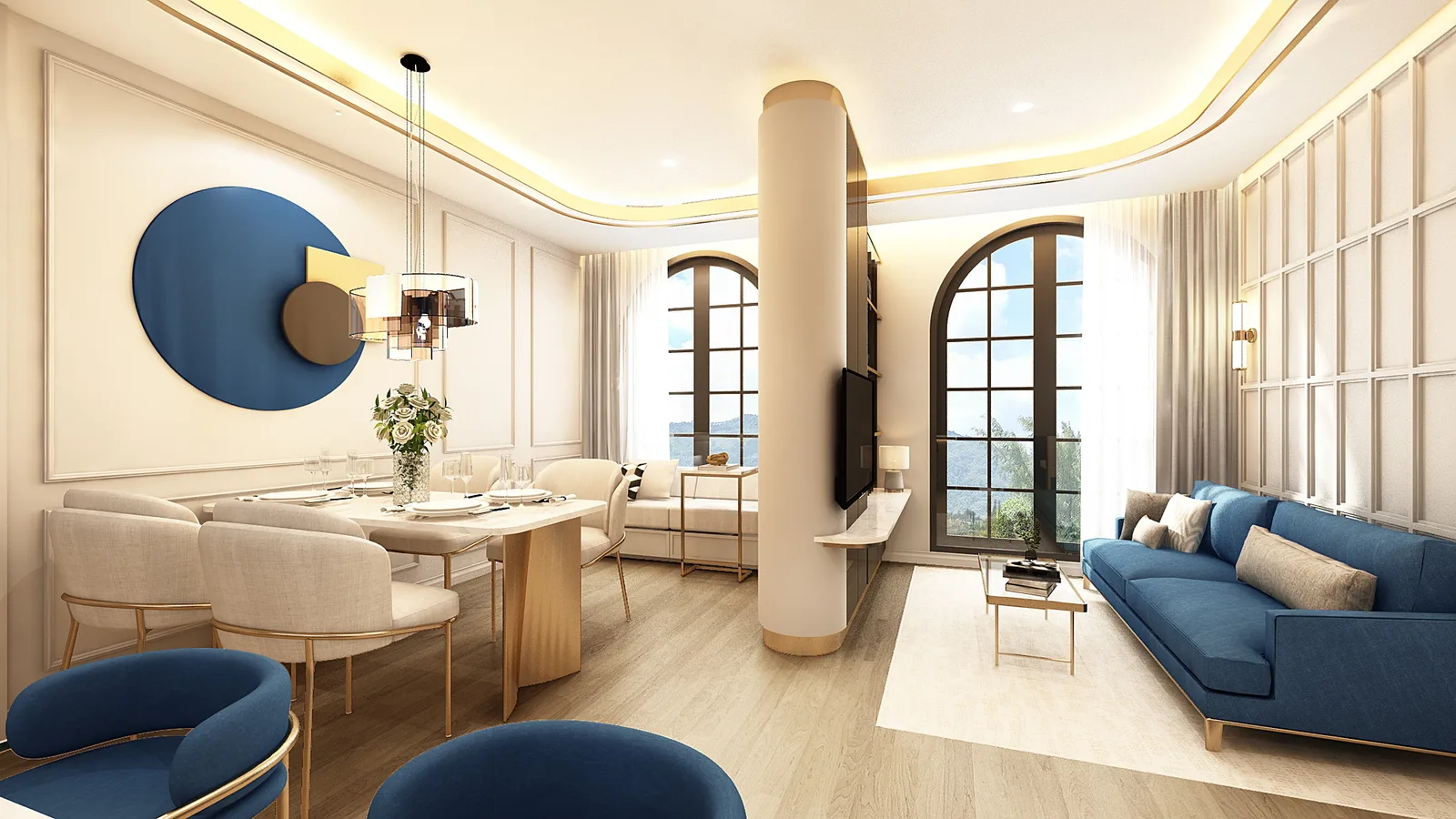 3-bedroom condo, 138 sqm