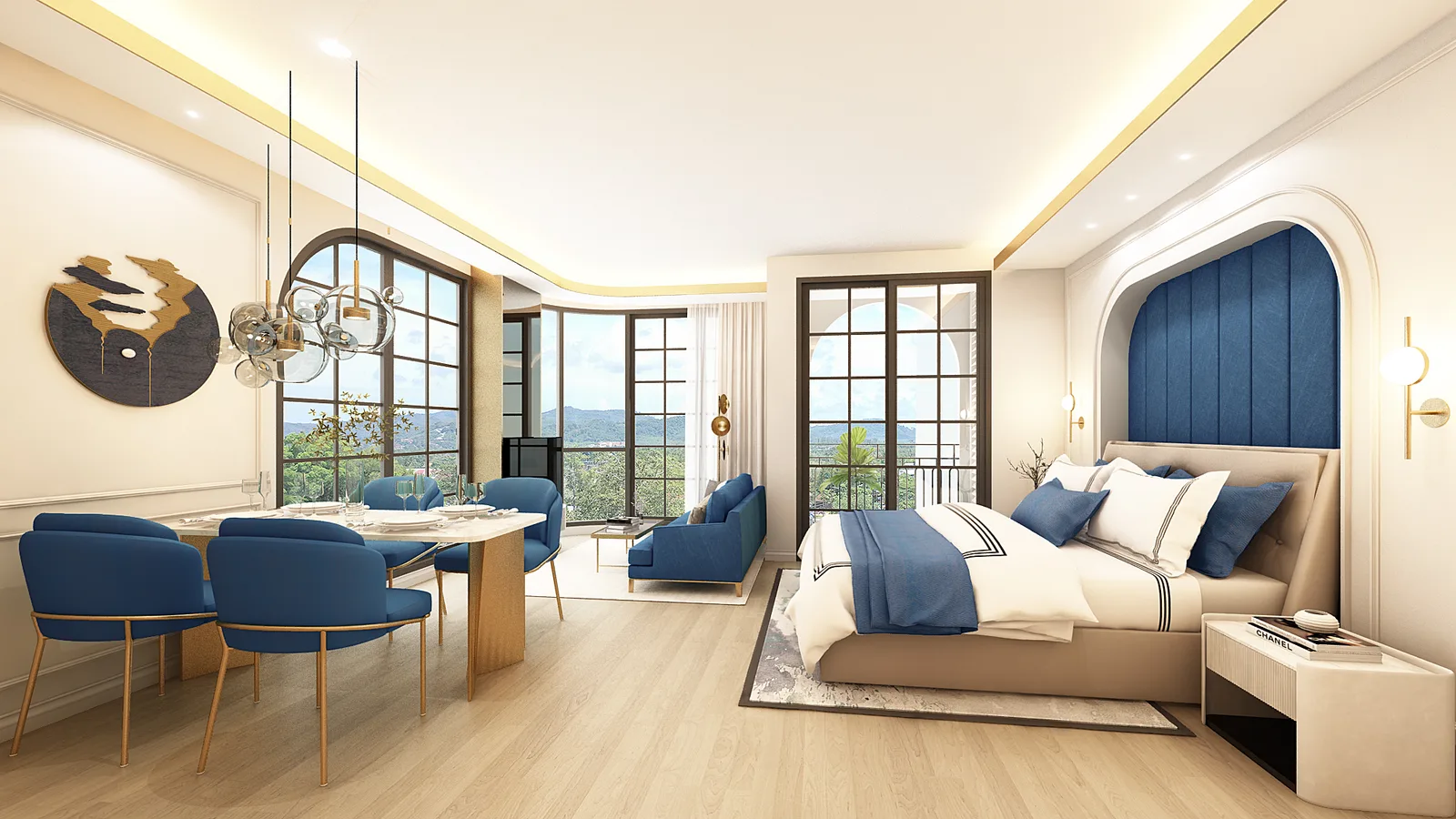 3-bedroom condo, 138 sqm