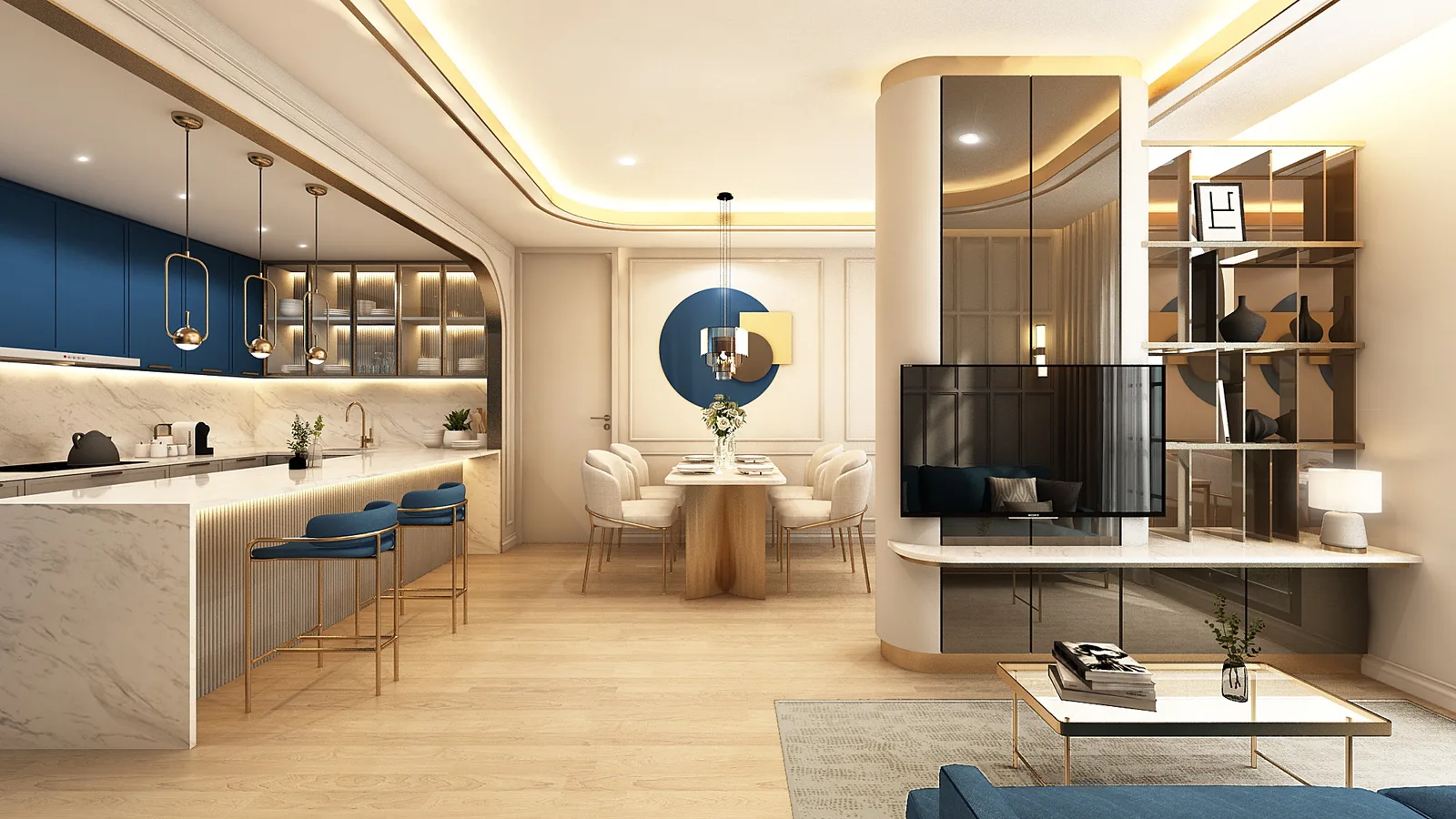 3-bedroom condo, 138 sqm