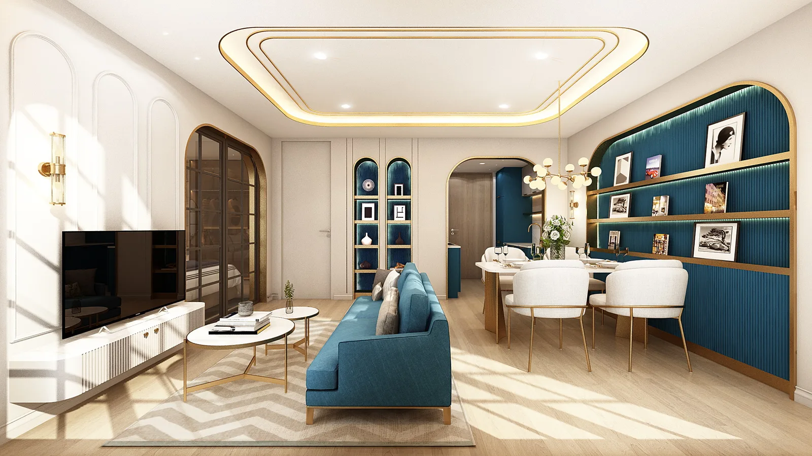 3-bedroom condo, 138 sqm