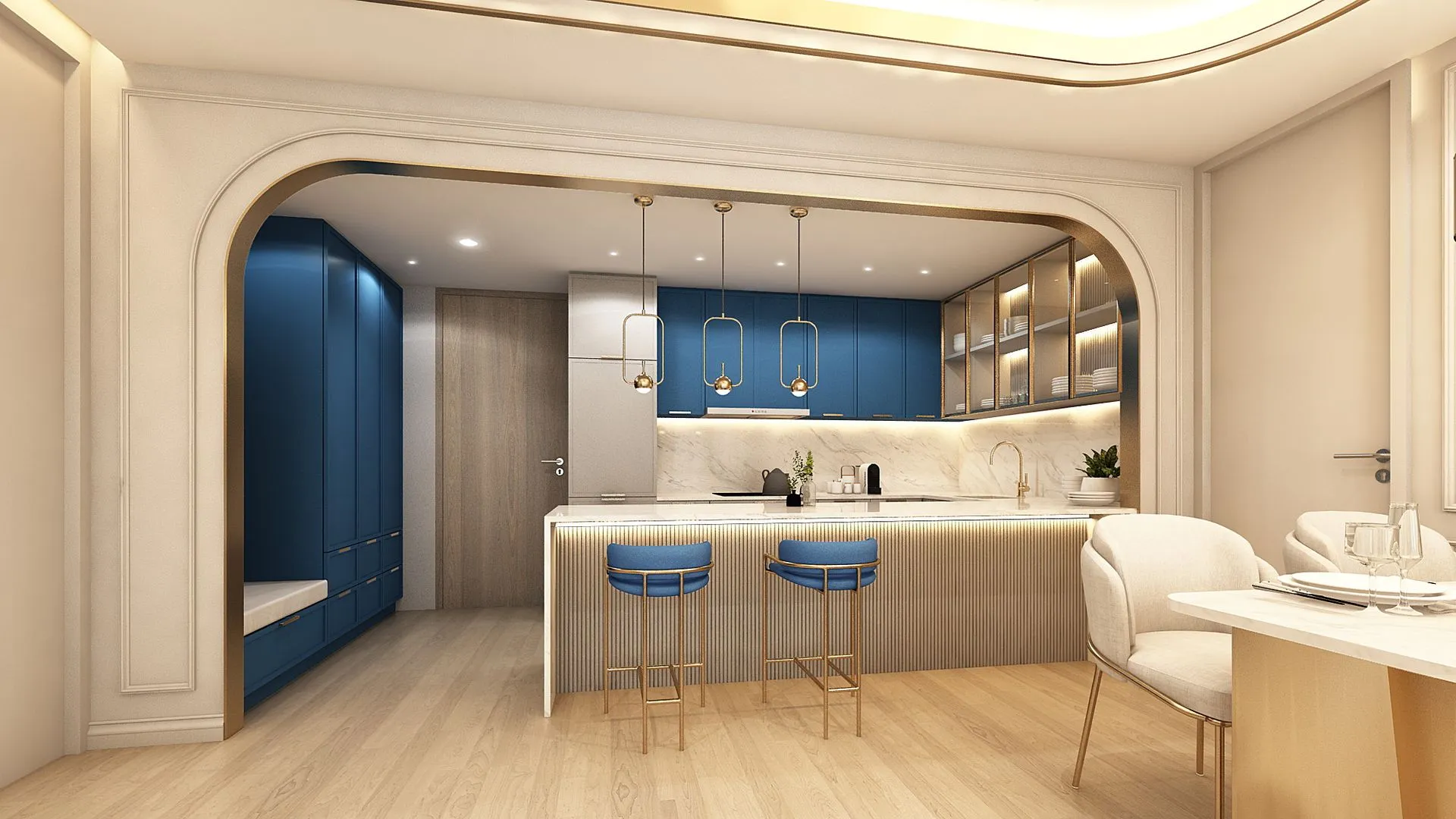 3-bedroom condo, 138 sqm