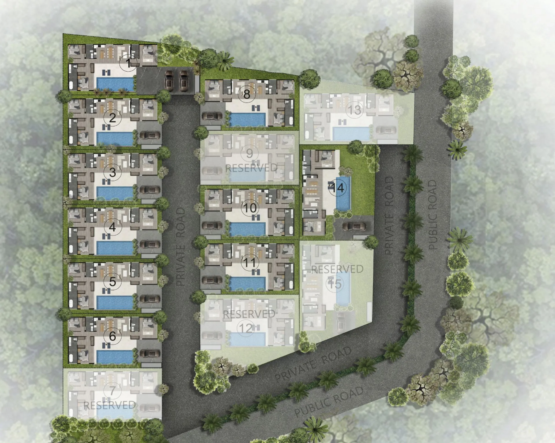 3-bedroom villa, 252 sqm