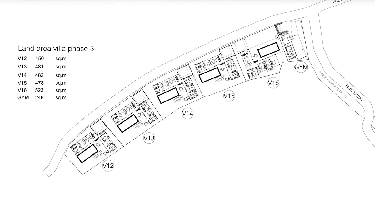 3-bedroom villa, 270 sqm