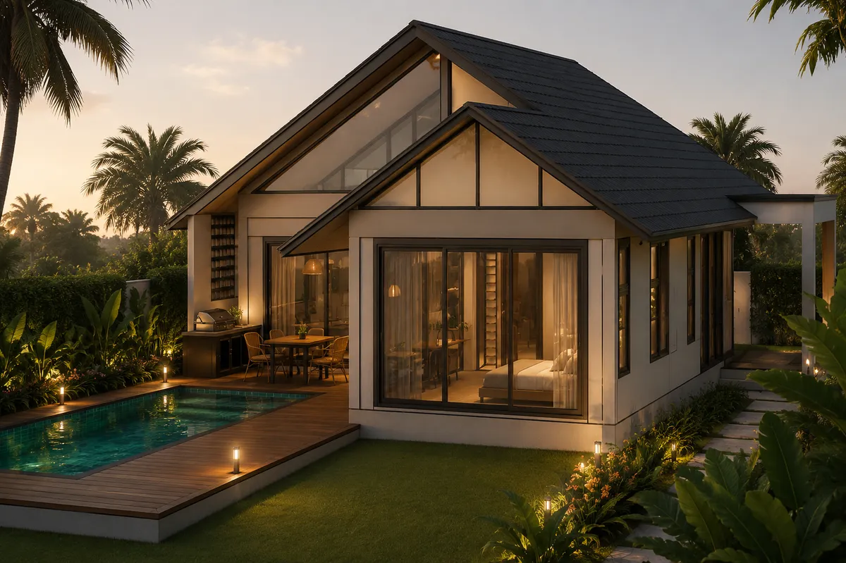 3-bedroom villa, 270 sqm