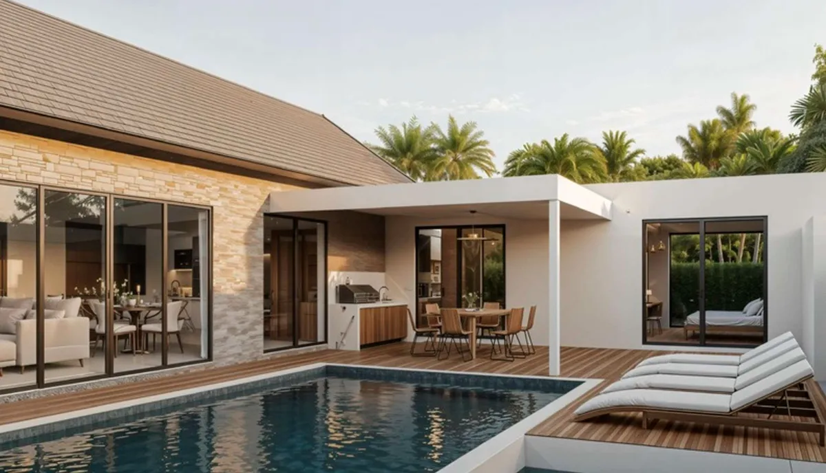 3-bedroom villa, 270 sqm
