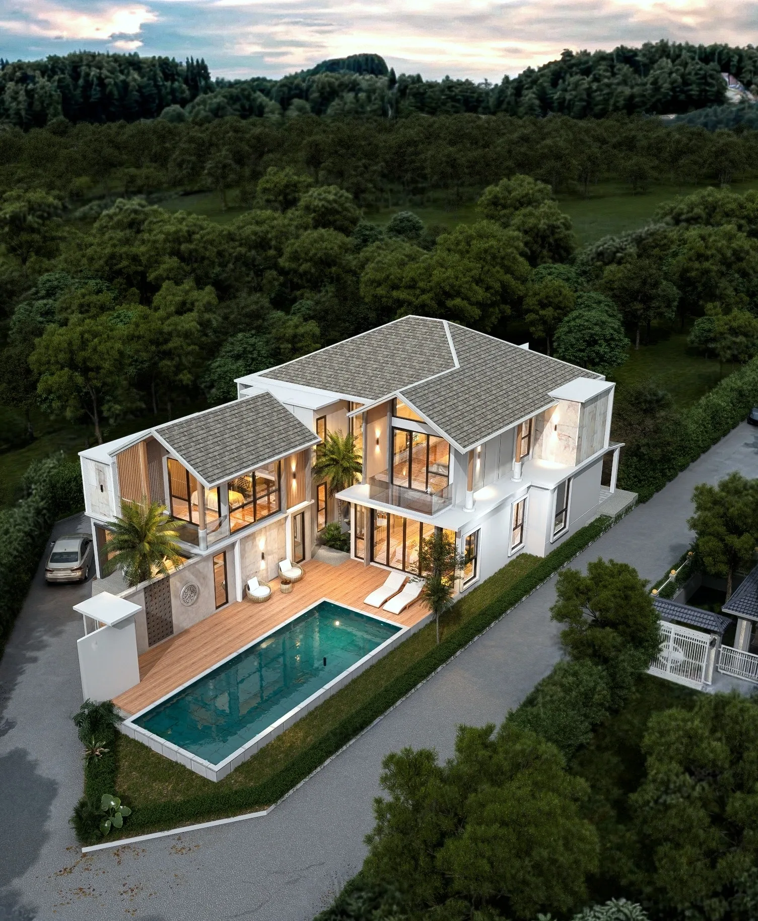 6-bedroom villa, 442 sqm