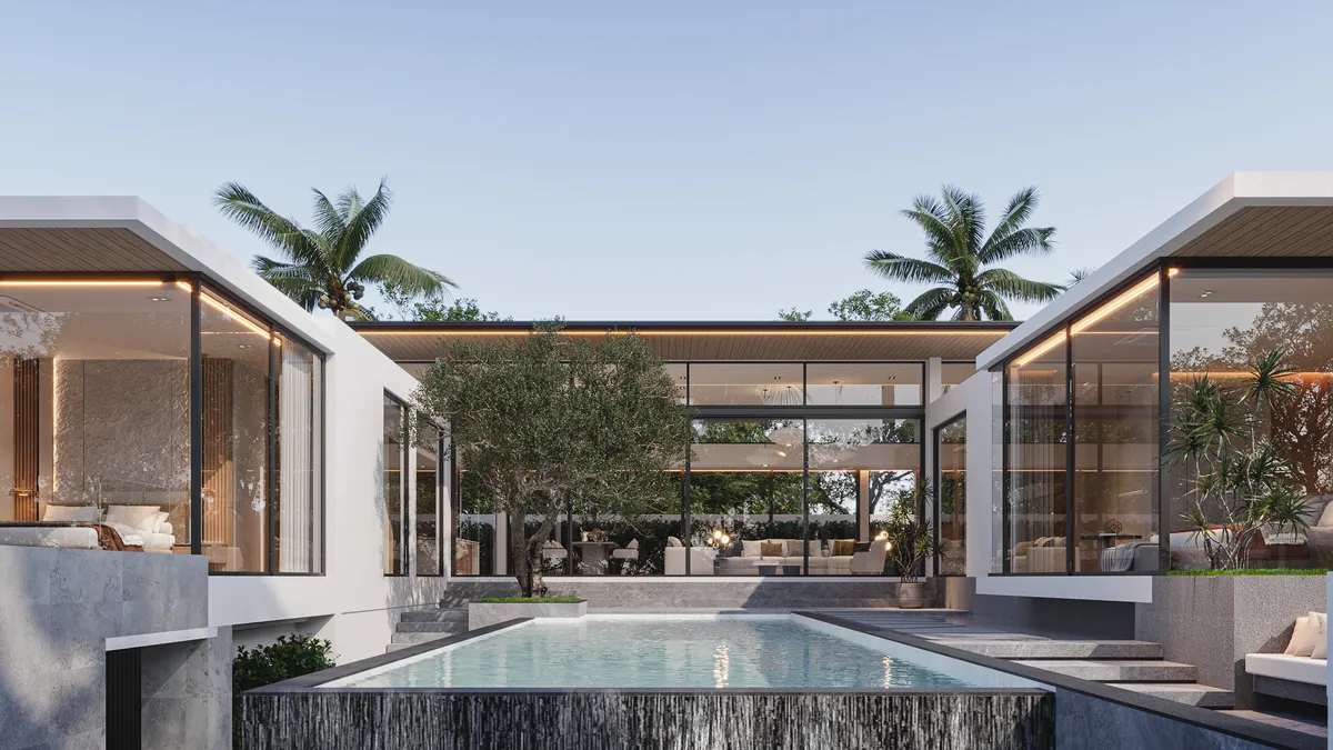 3-bedroom villa, 429 sqm