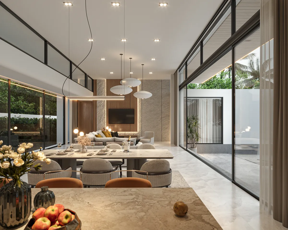 4-bedroom villa, 516 sqm