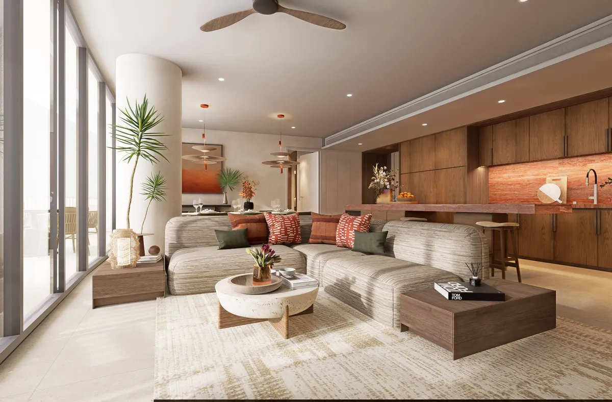 2-bedroom condo, 127 sqm