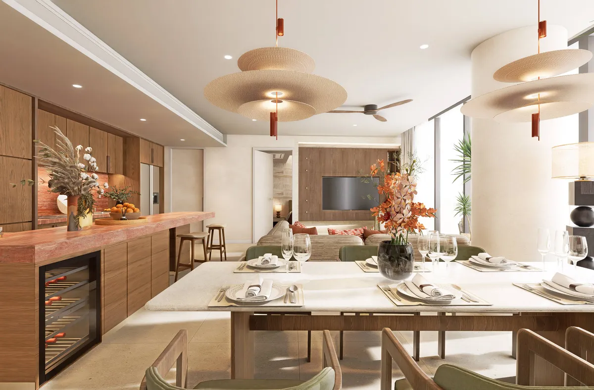3-bedroom condo, 194 sqm