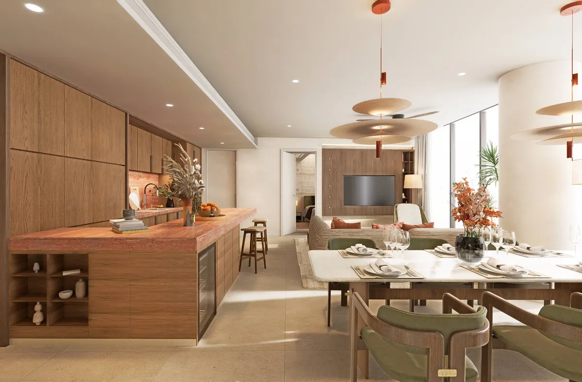 3-bedroom condo, 194 sqm