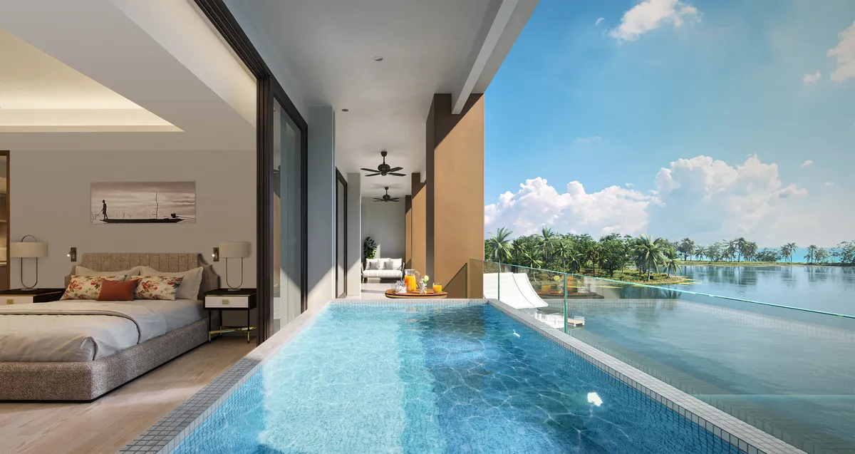 2-bedroom penthouse, 304 sqm