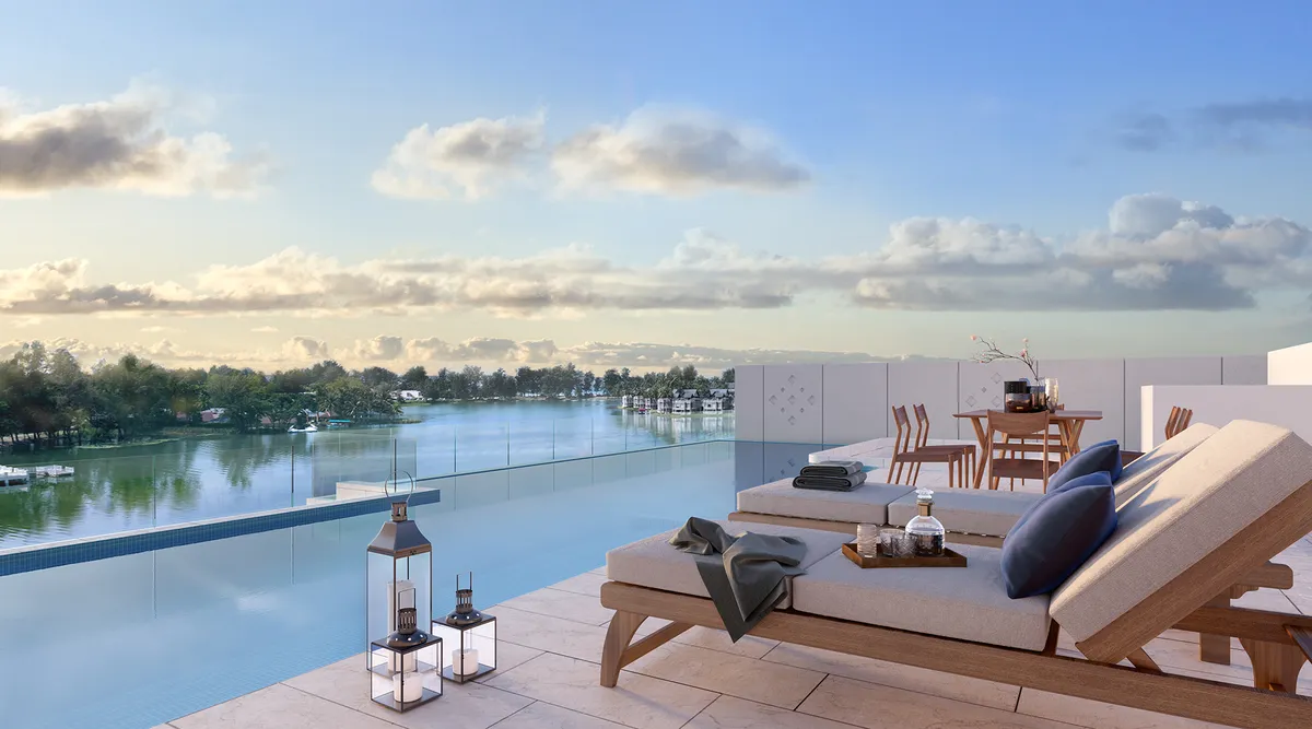 2-bedroom penthouse, 304 sqm