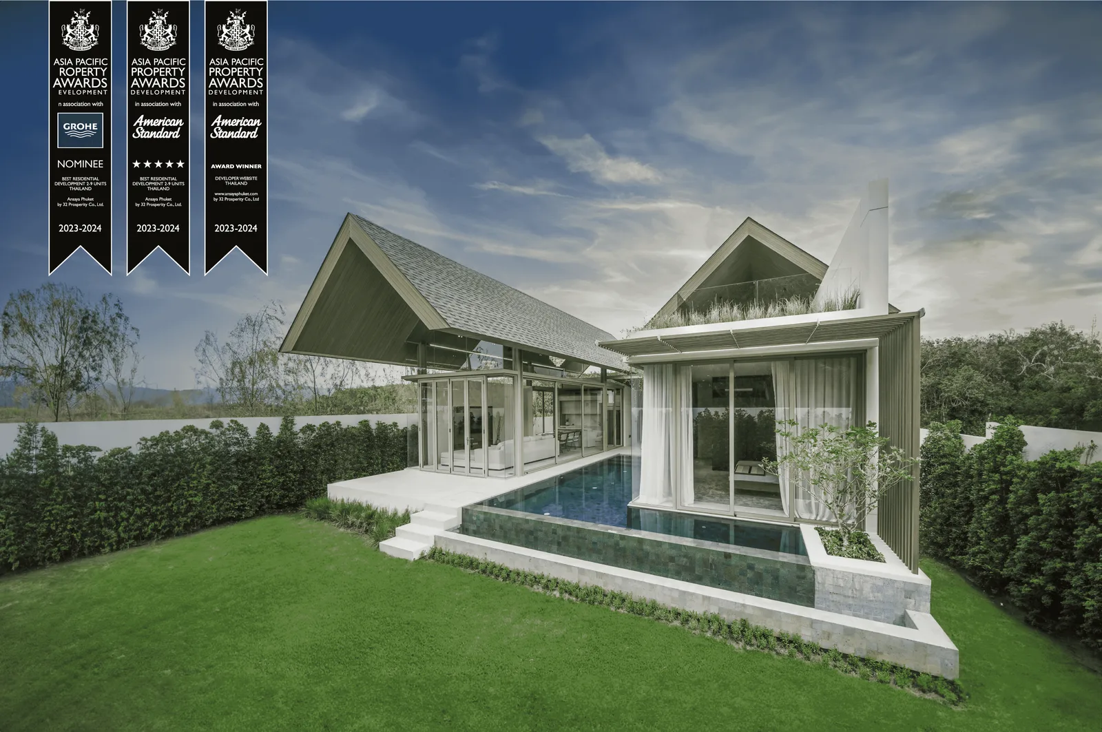 3-bedroom villa, 600 sqm
