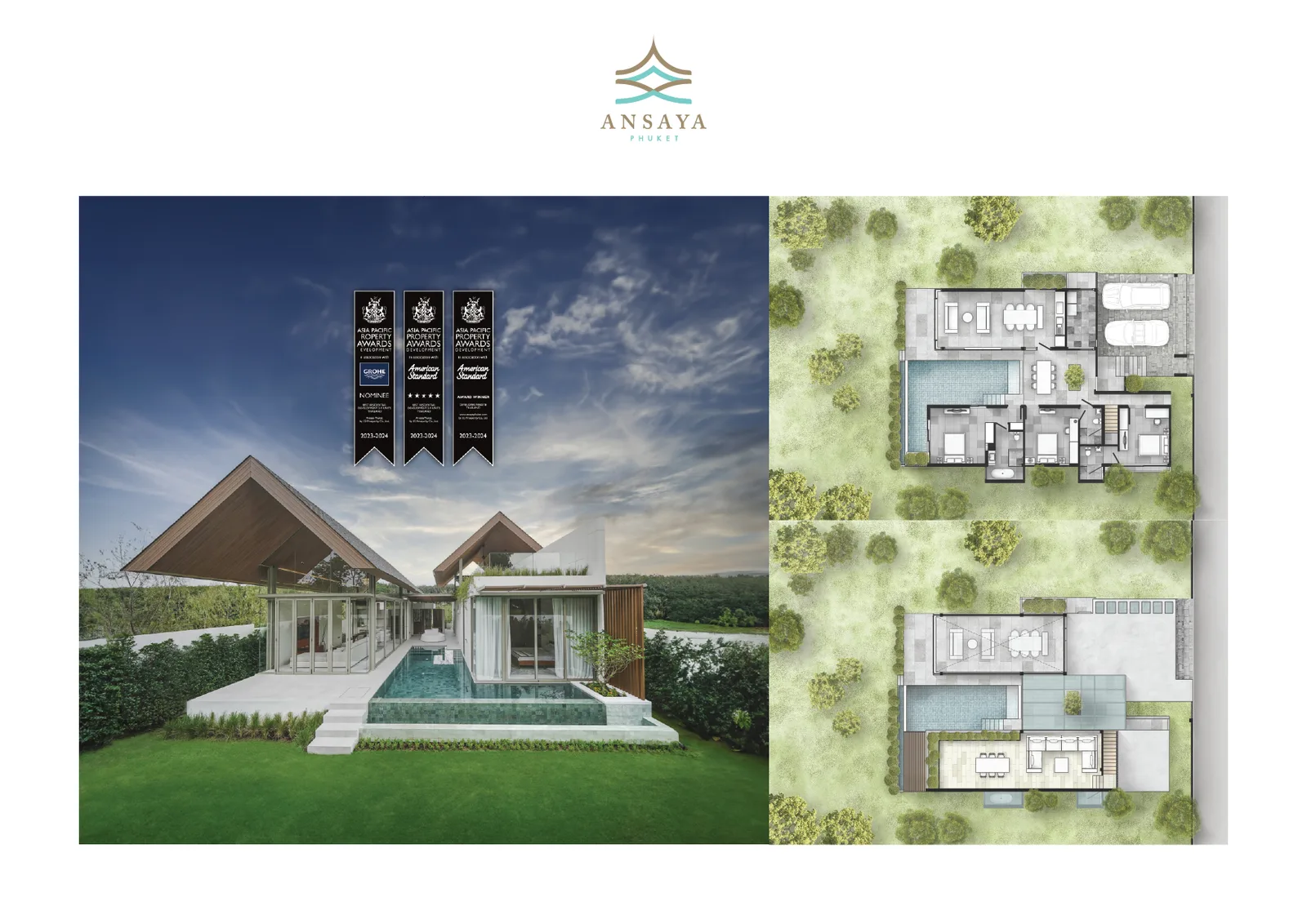 3-bedroom villa, 600 sqm