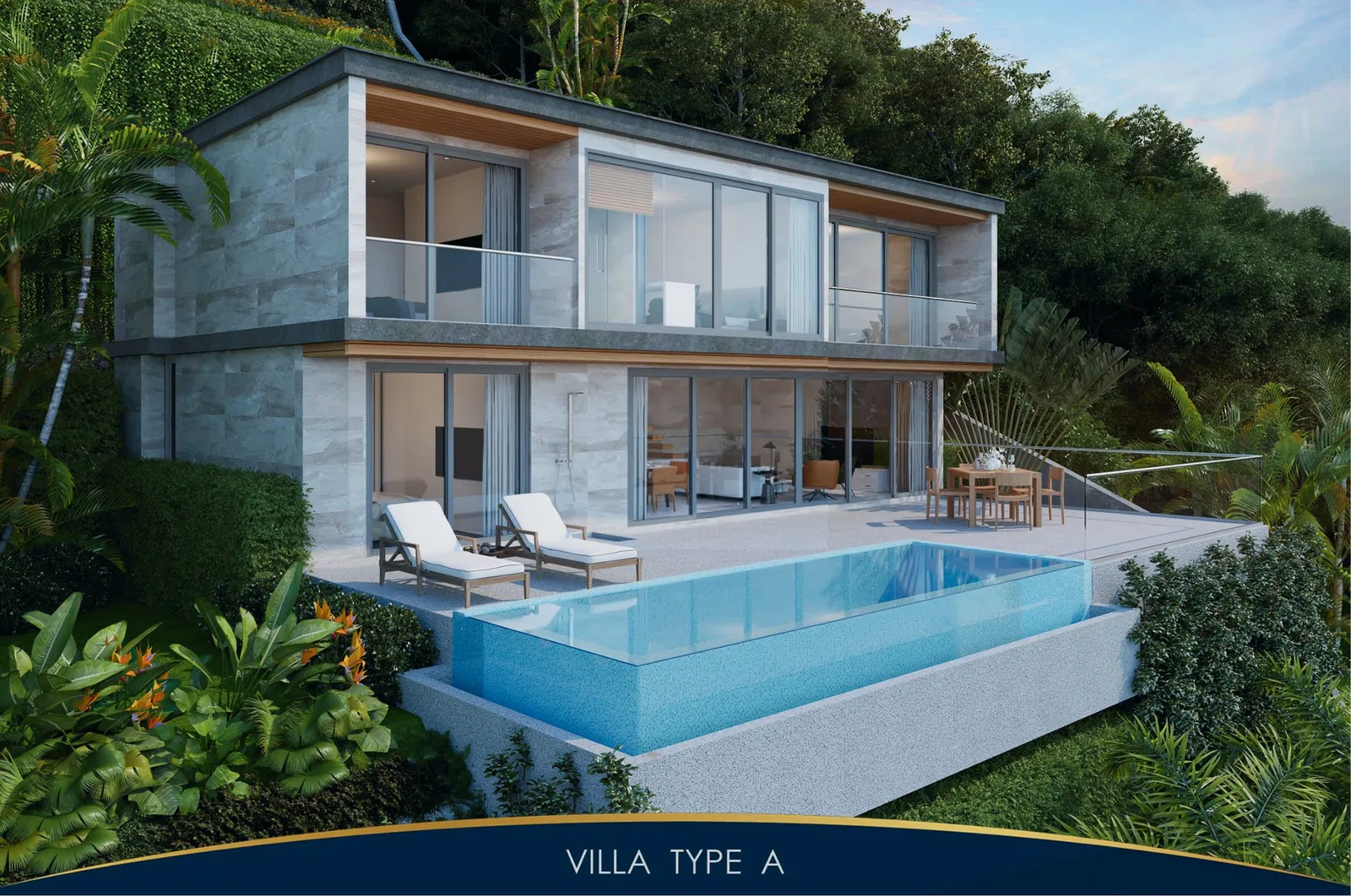 4-bedroom villa, 274 sqm