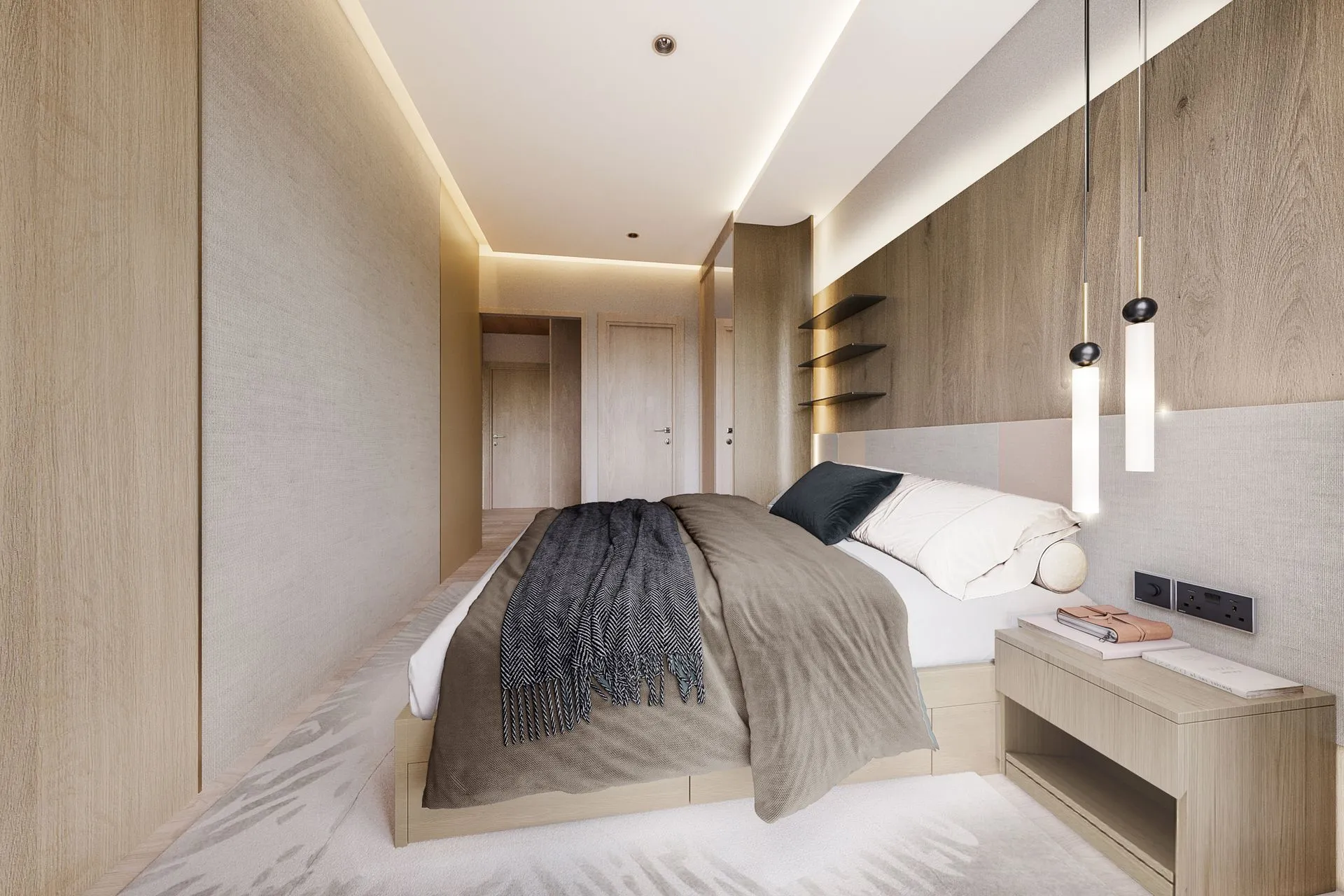 2-bedroom condo, 58 sqm