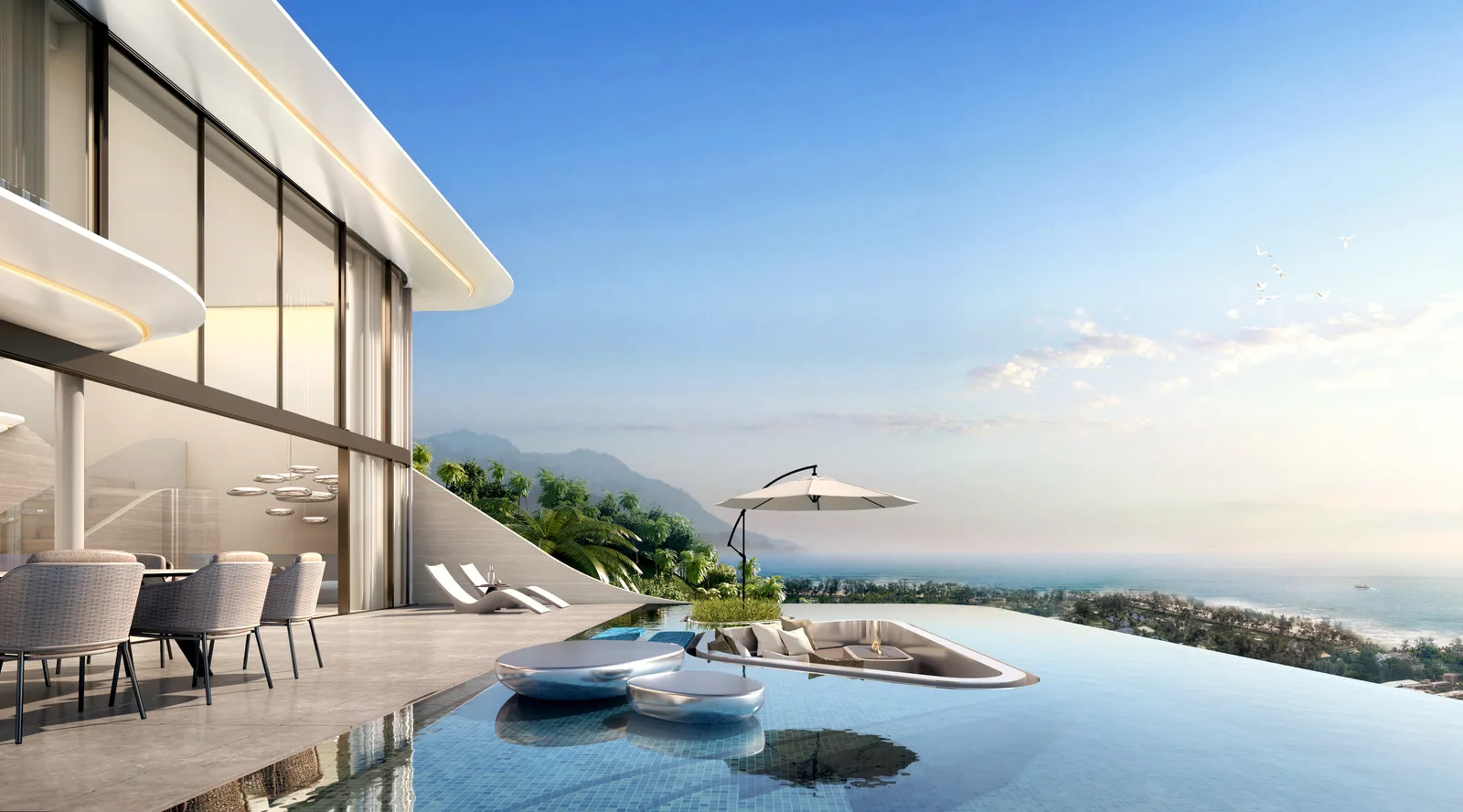 6-bedroom villa, 884 sqm