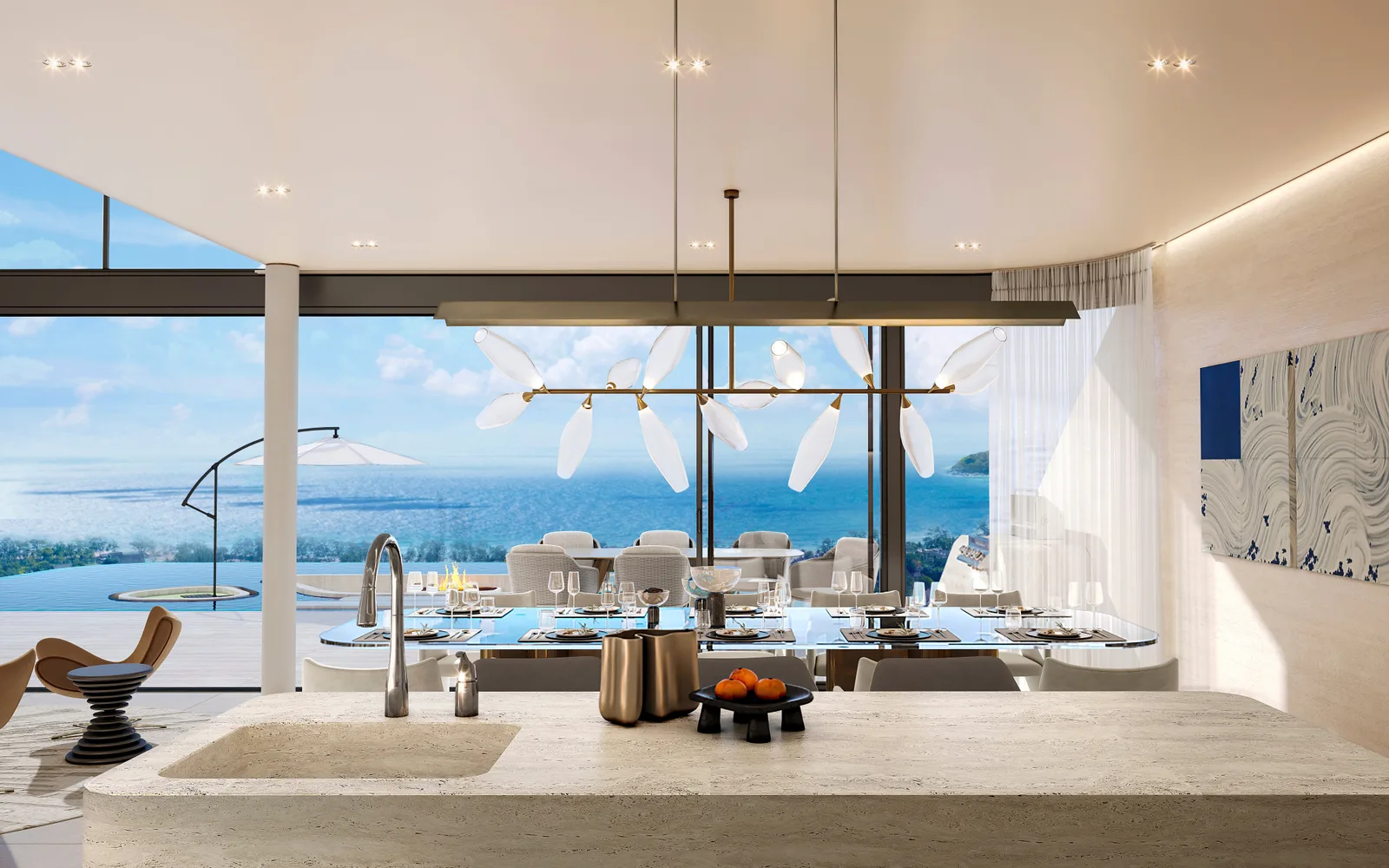 6-bedroom villa, 884 sqm