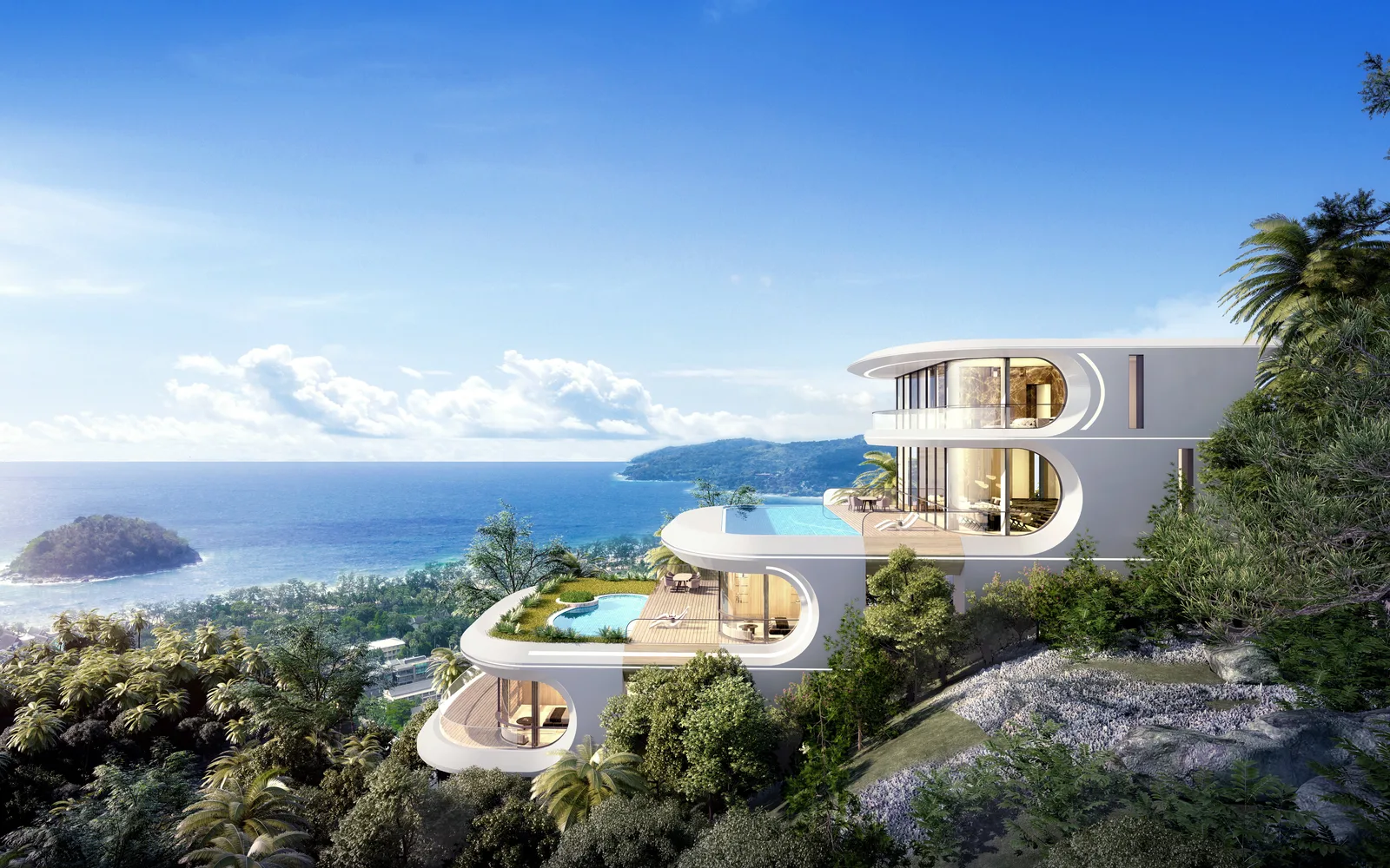 7-bedroom villa, 1218 sqm