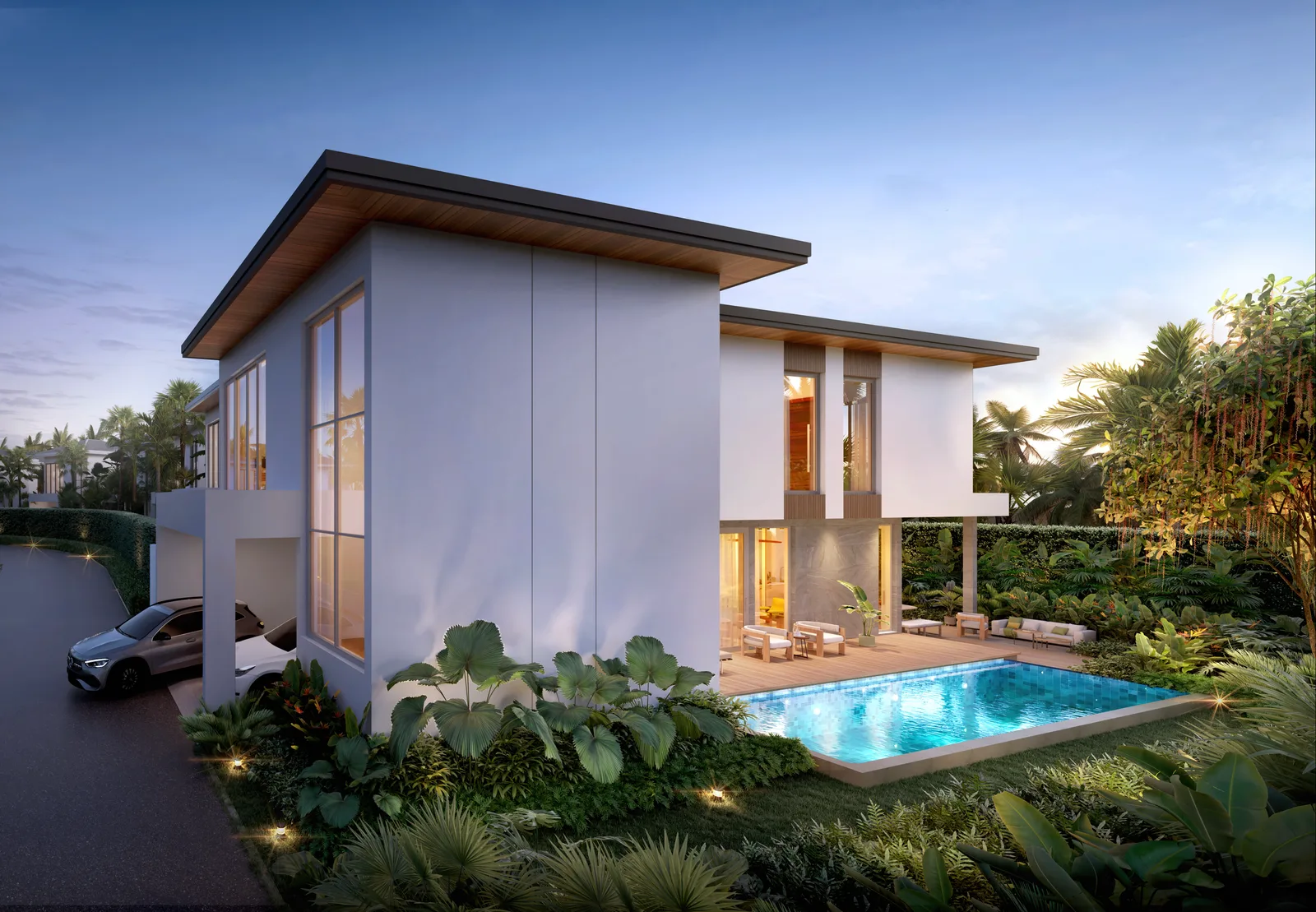 4-bedroom villa, 412 sqm