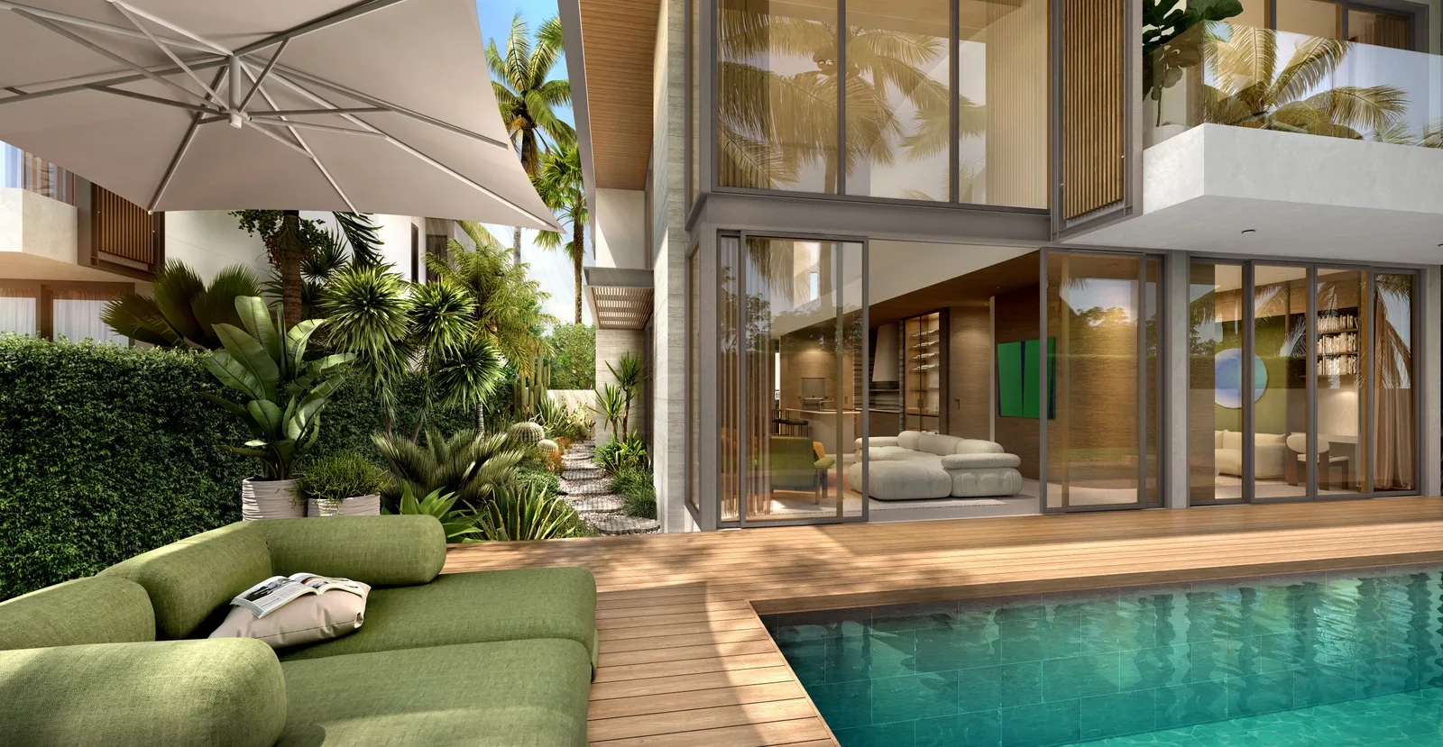 4-bedroom villa, 412 sqm