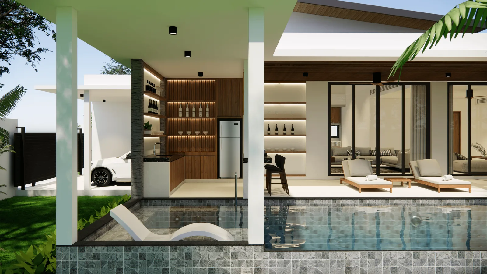 4-bedroom villa, 460 sqm