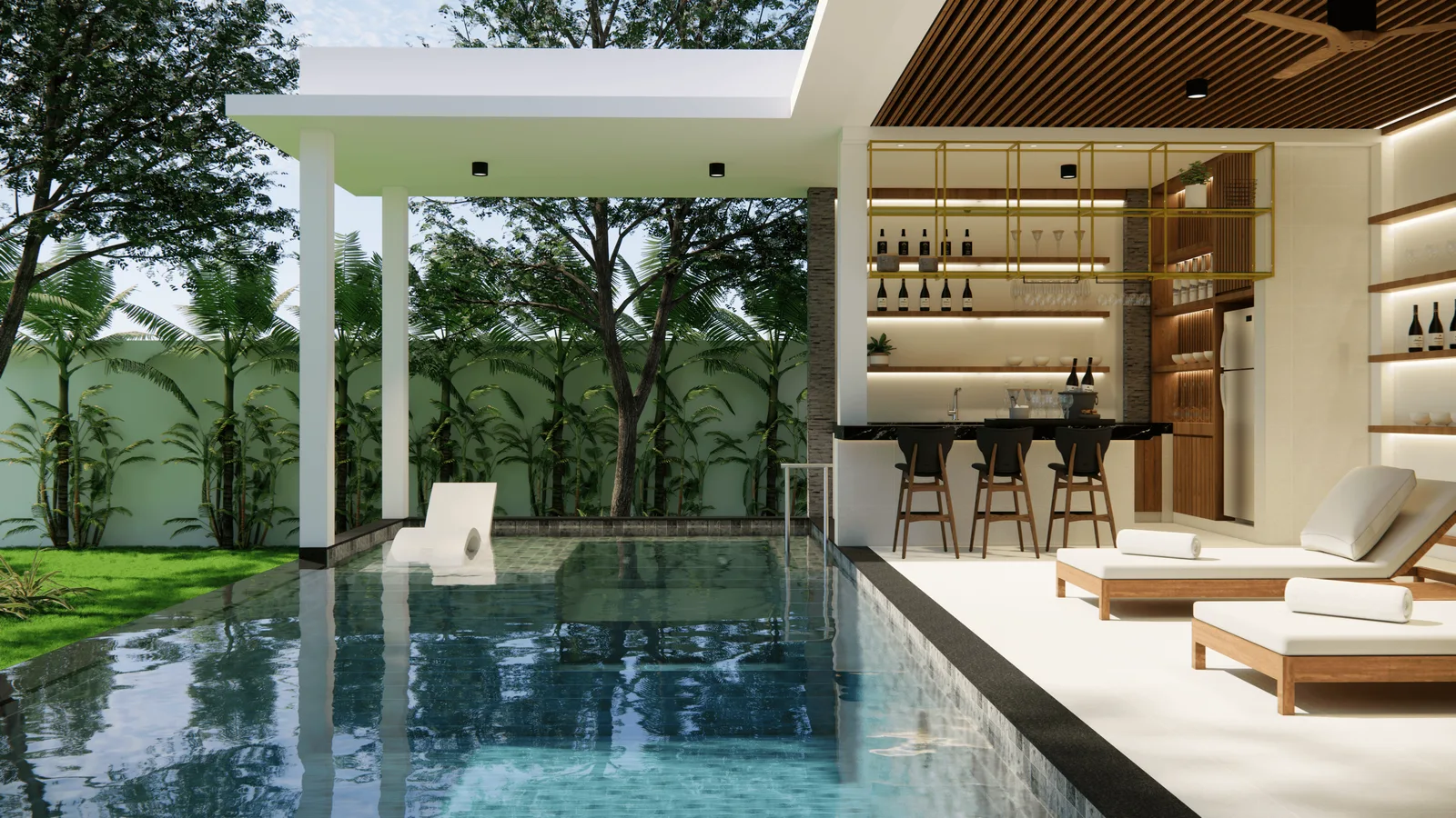 4-bedroom villa, 460 sqm