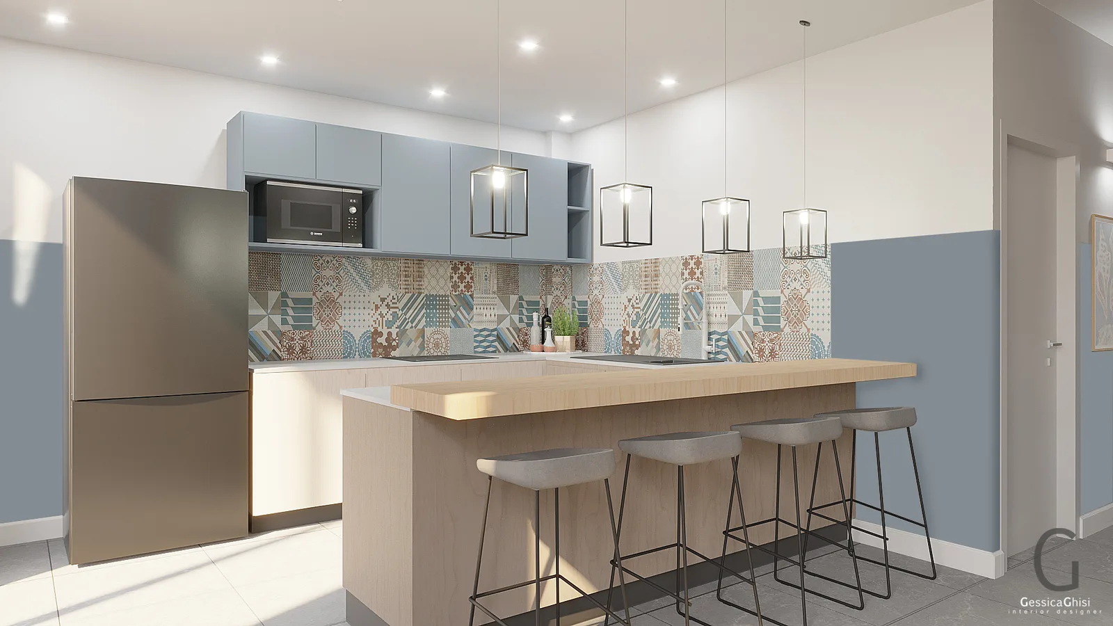 1-bedroom condo, 43 sqm