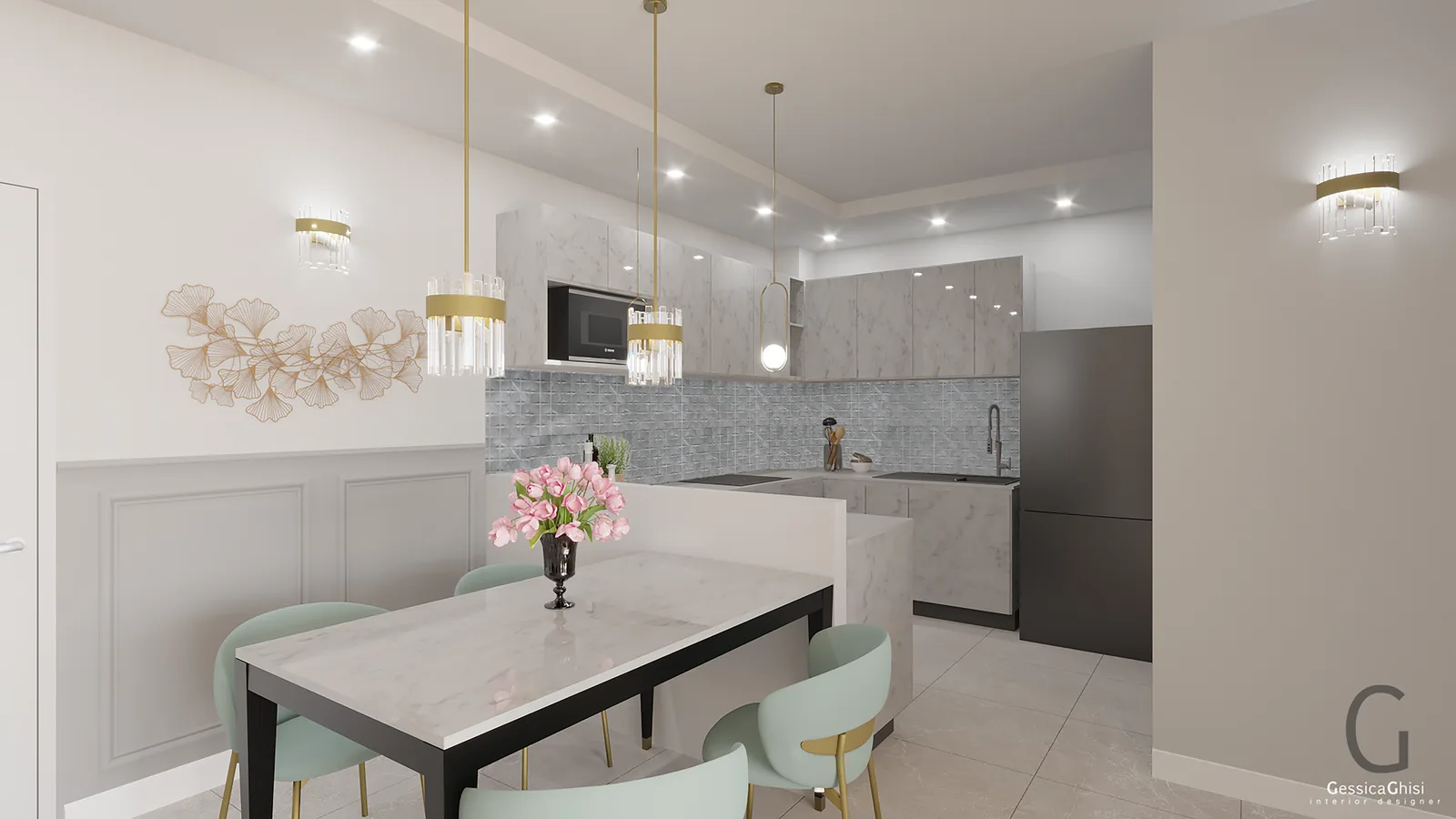 1-bedroom condo, 43 sqm